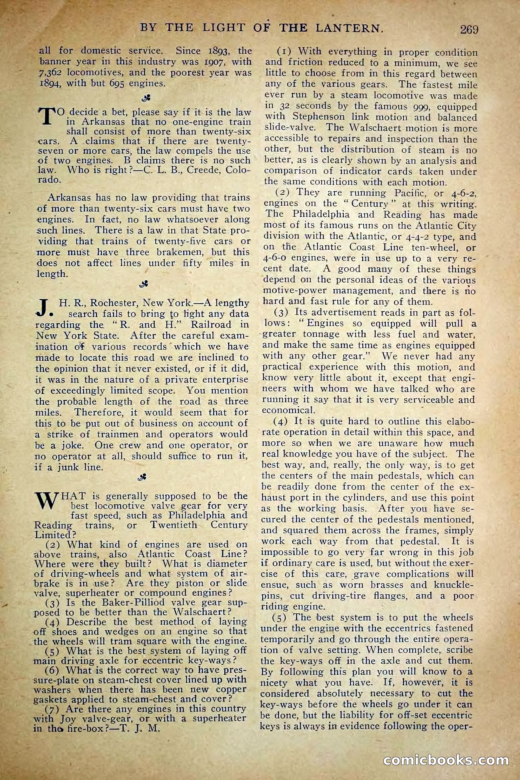 The Railroad Man's Magazine, July 1910 — page 83 of 208