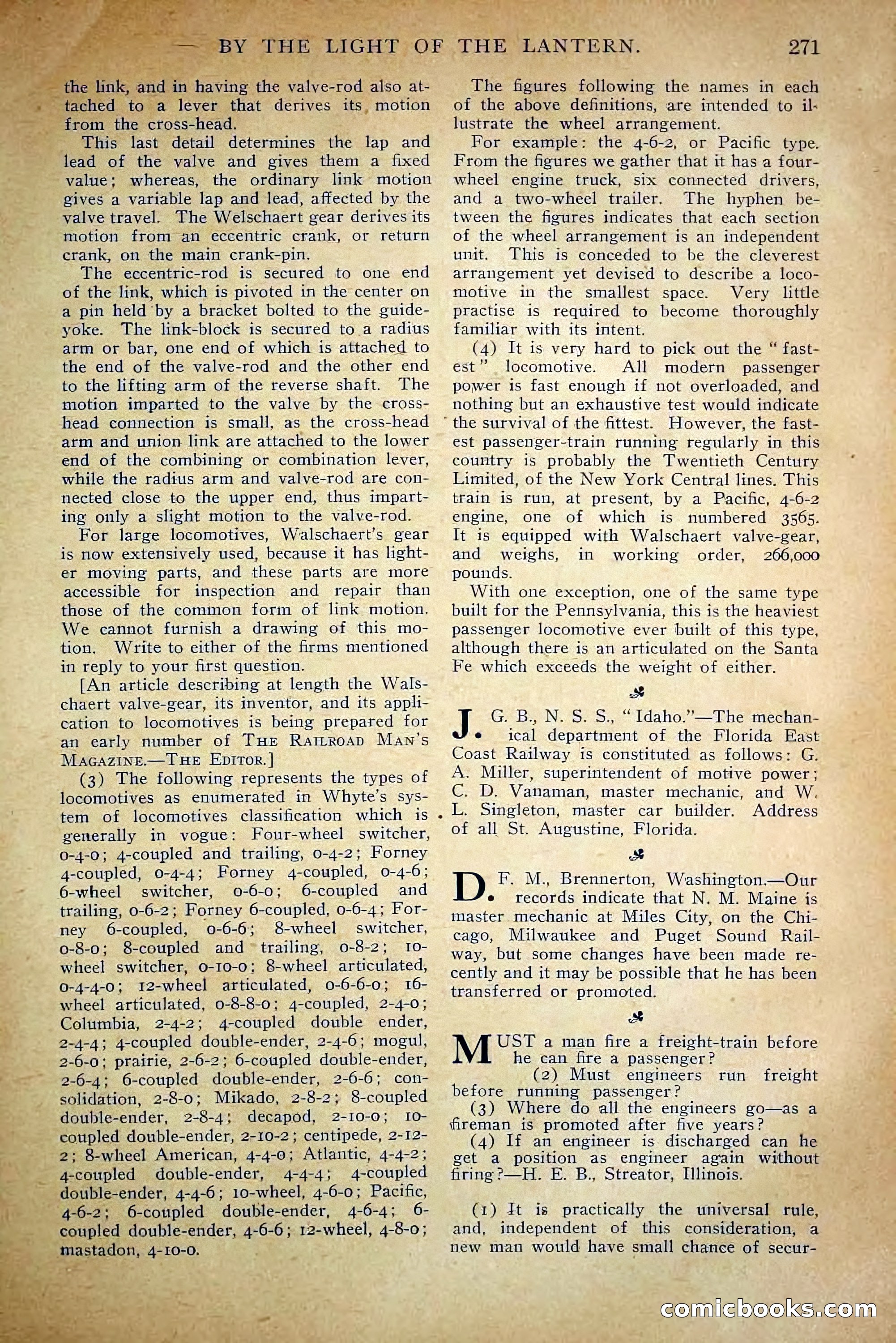The Railroad Man's Magazine, July 1910 — page 85 of 208