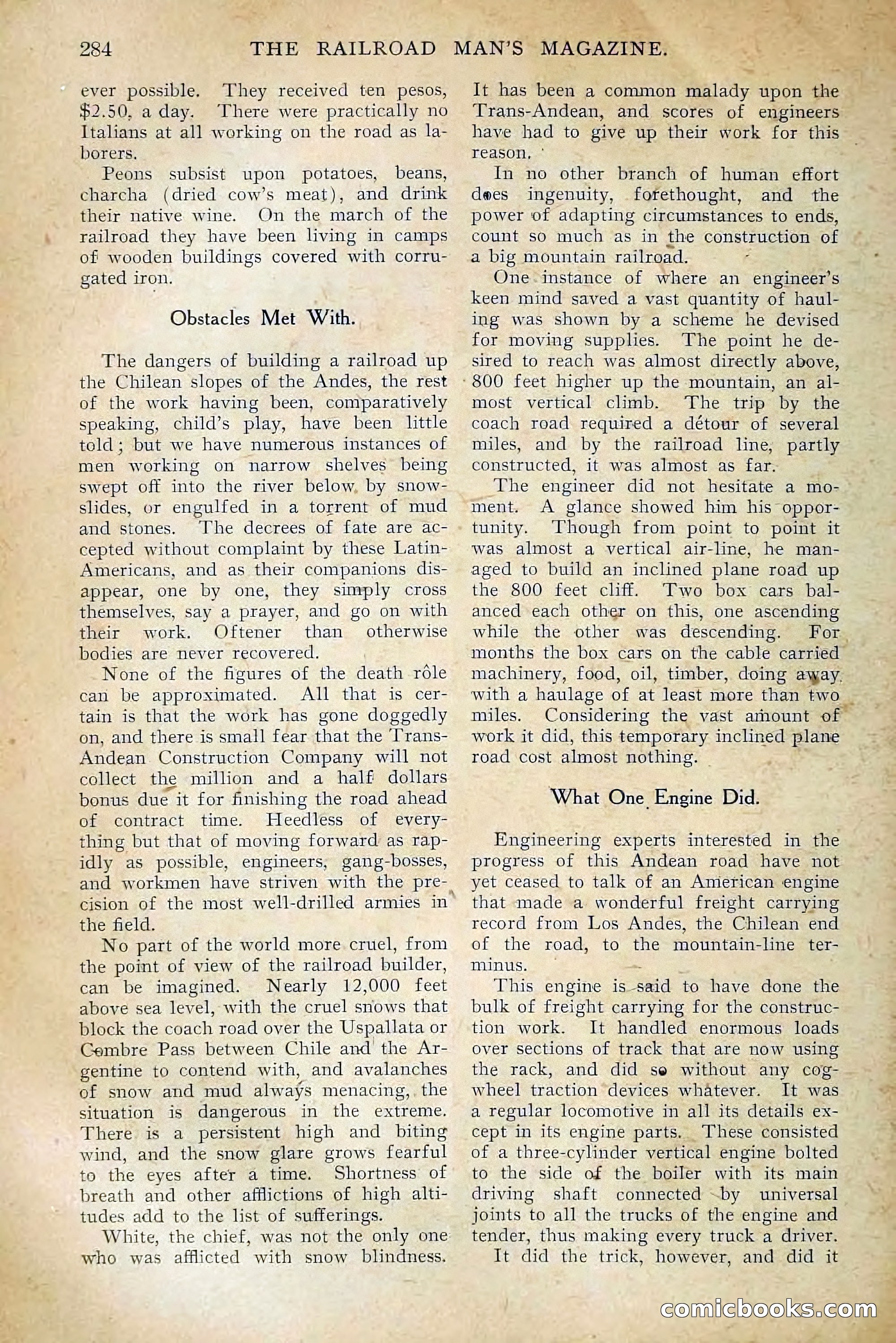 The Railroad Man's Magazine, July 1910 — page 98 of 208