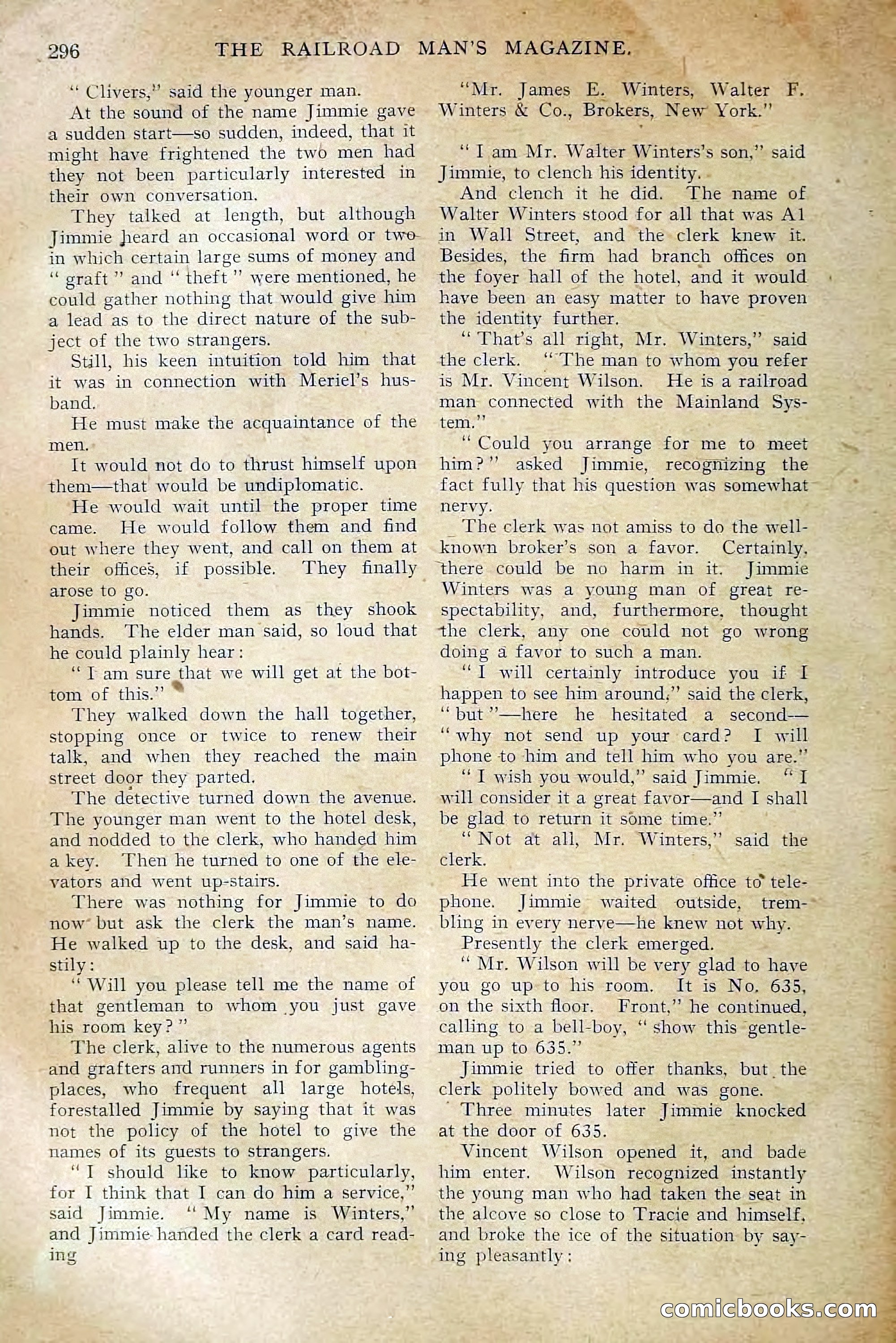 The Railroad Man's Magazine, July 1910 — page 110 of 208