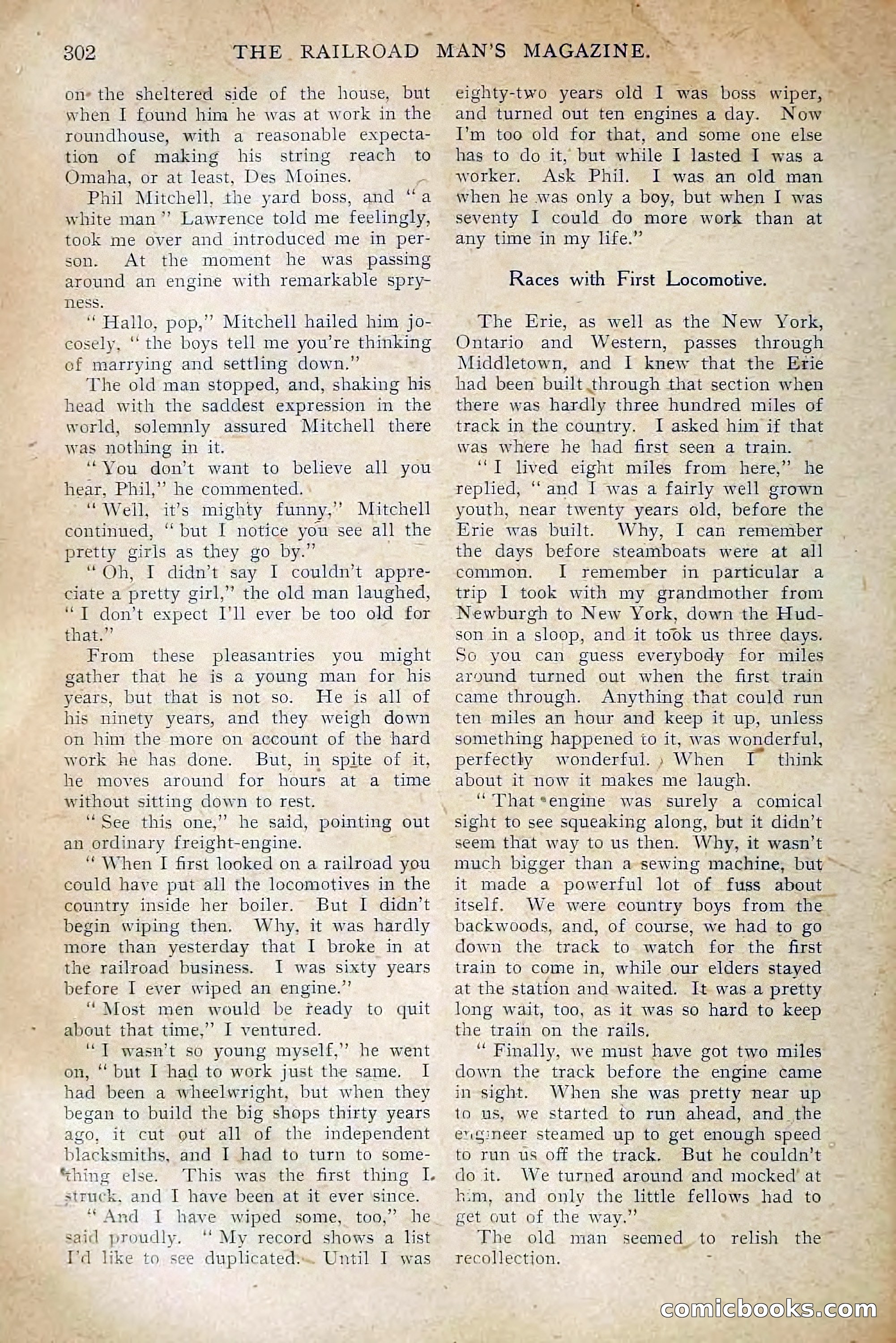 The Railroad Man's Magazine, July 1910 — page 116 of 208