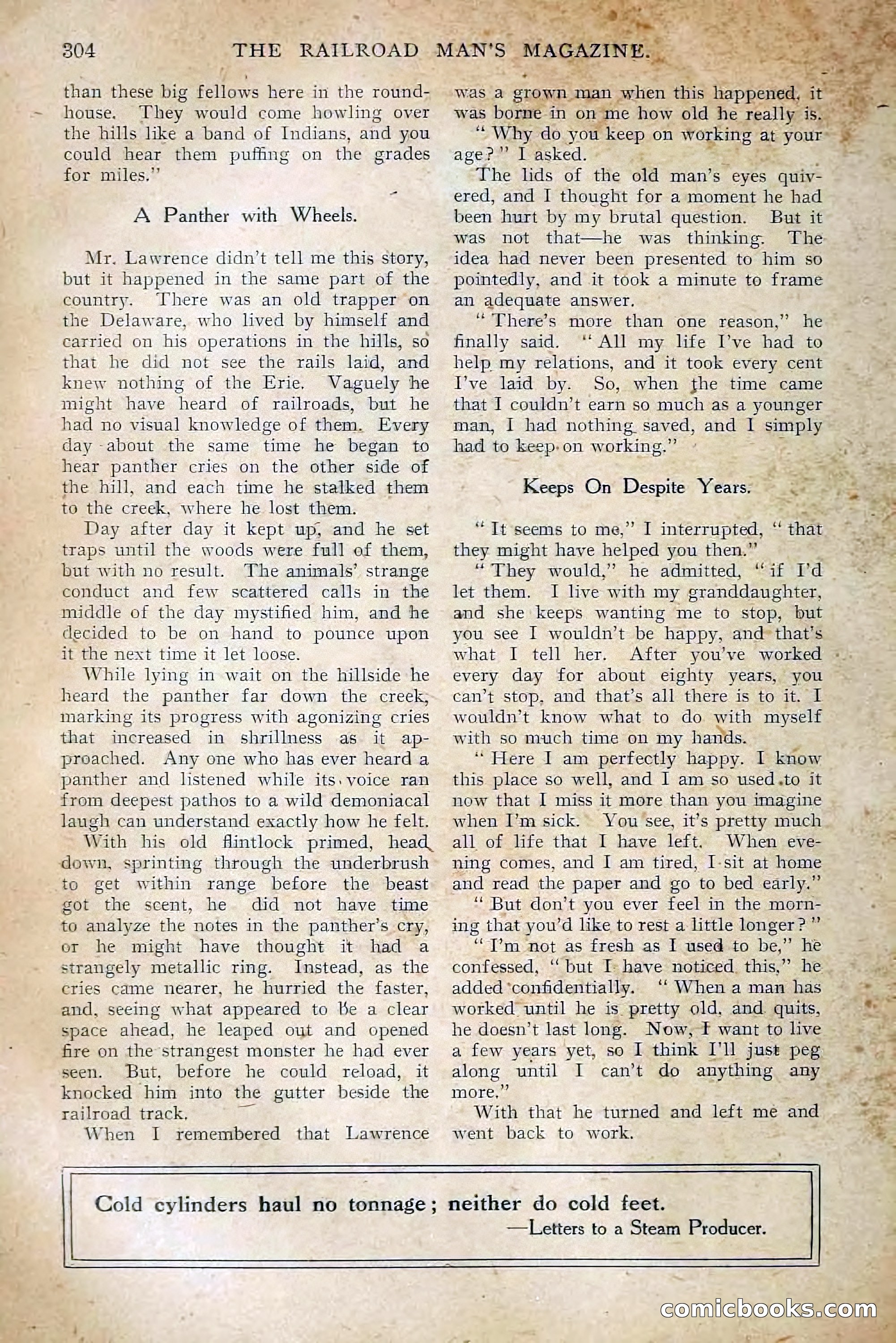 The Railroad Man's Magazine, July 1910 — page 118 of 208