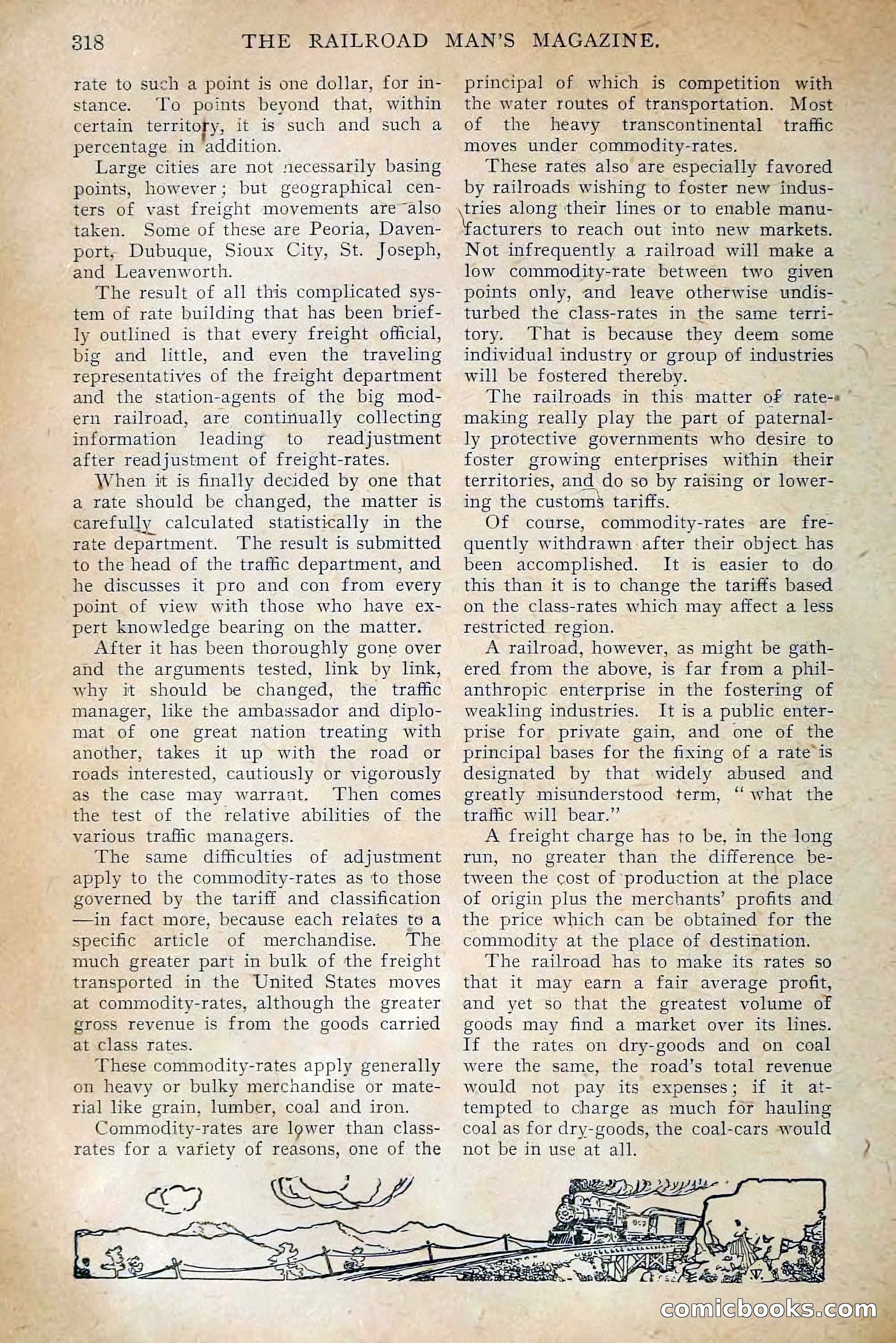 The Railroad Man's Magazine, July 1910 — page 132 of 208