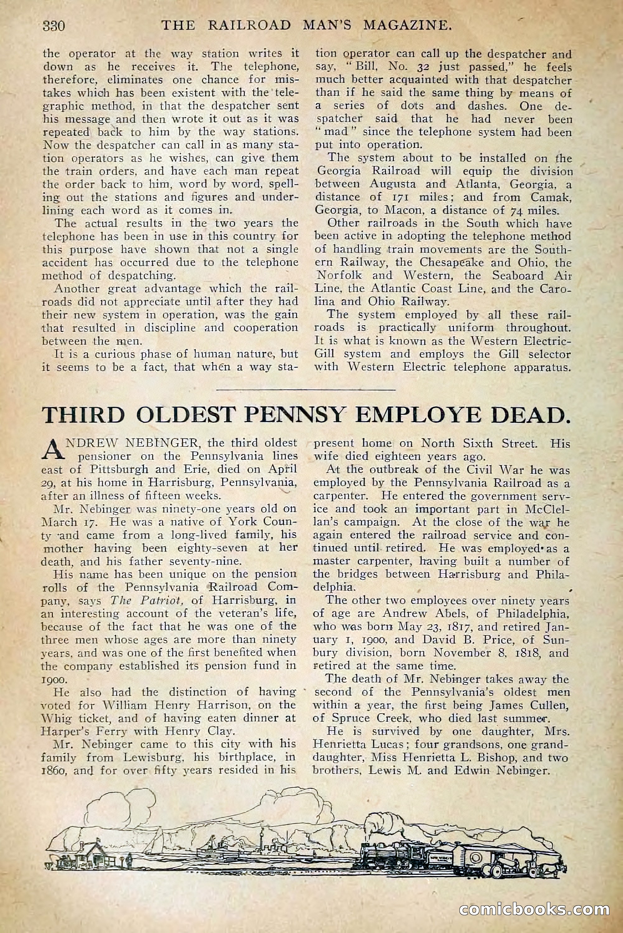 The Railroad Man's Magazine, July 1910 — page 144 of 208
