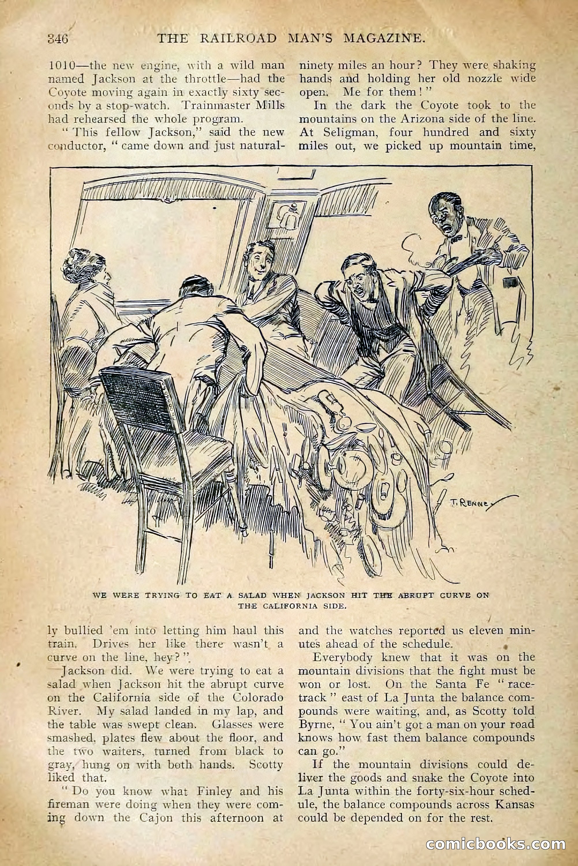 The Railroad Man's Magazine, July 1910 — page 160 of 208