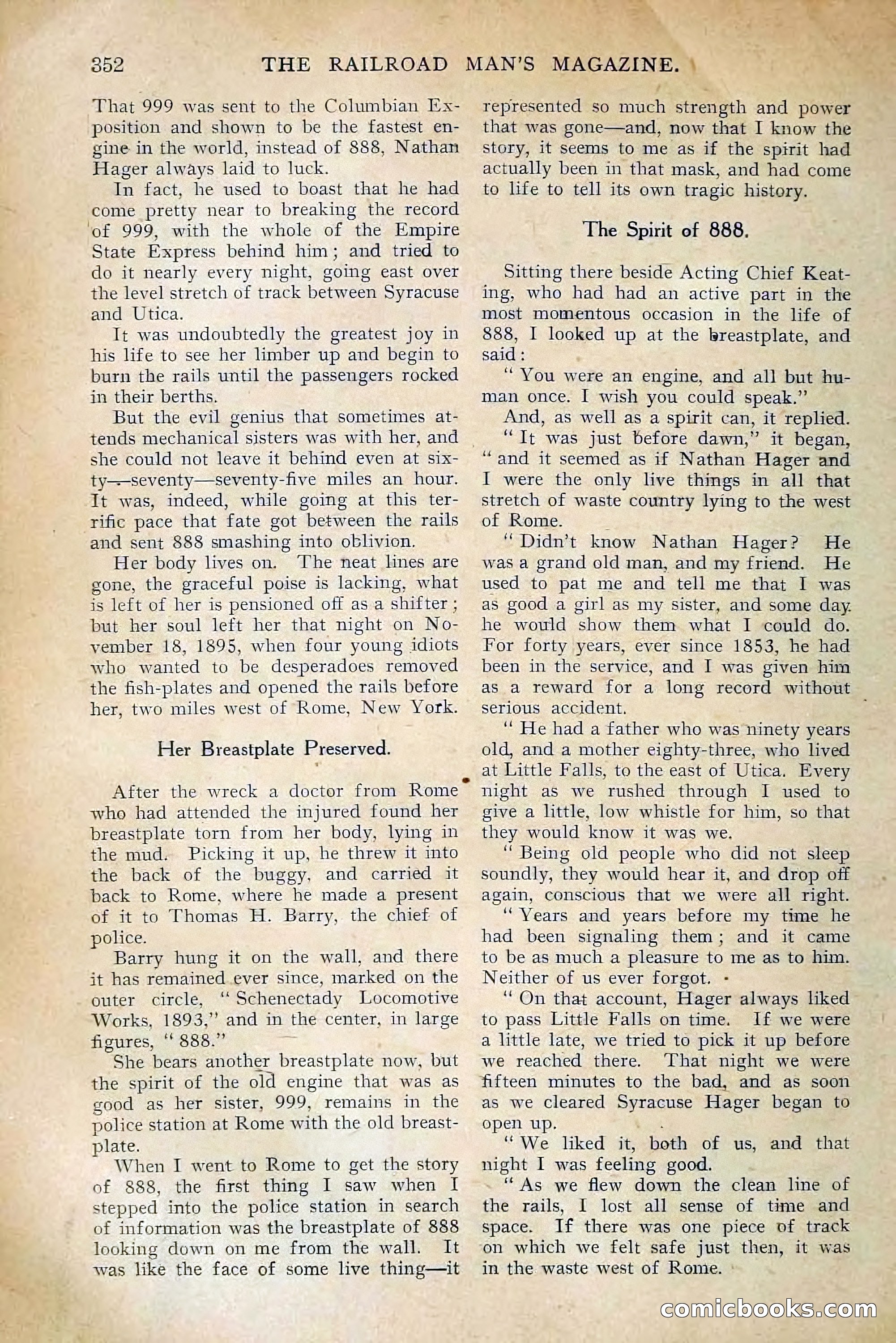 The Railroad Man's Magazine, July 1910 — page 166 of 208