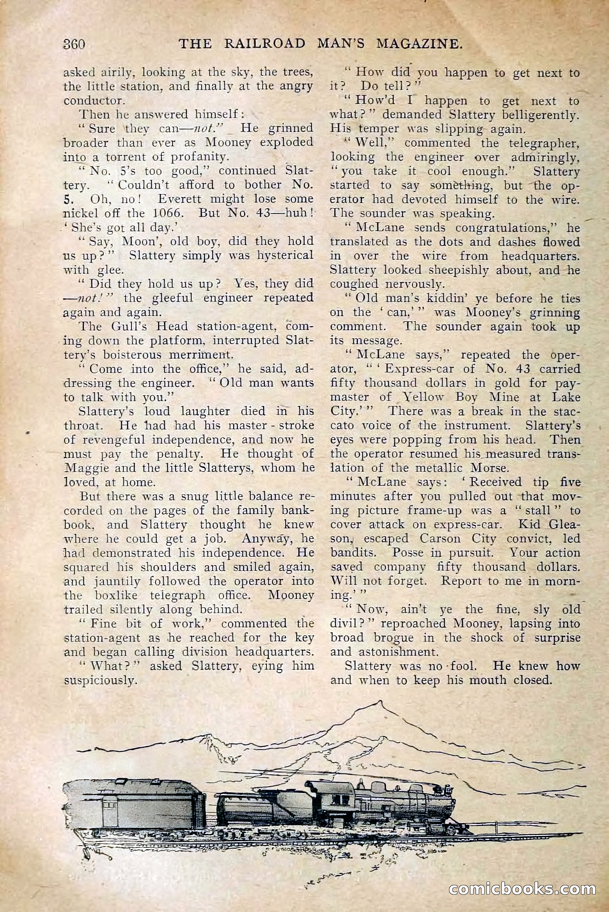 The Railroad Man's Magazine, July 1910 — page 174 of 208