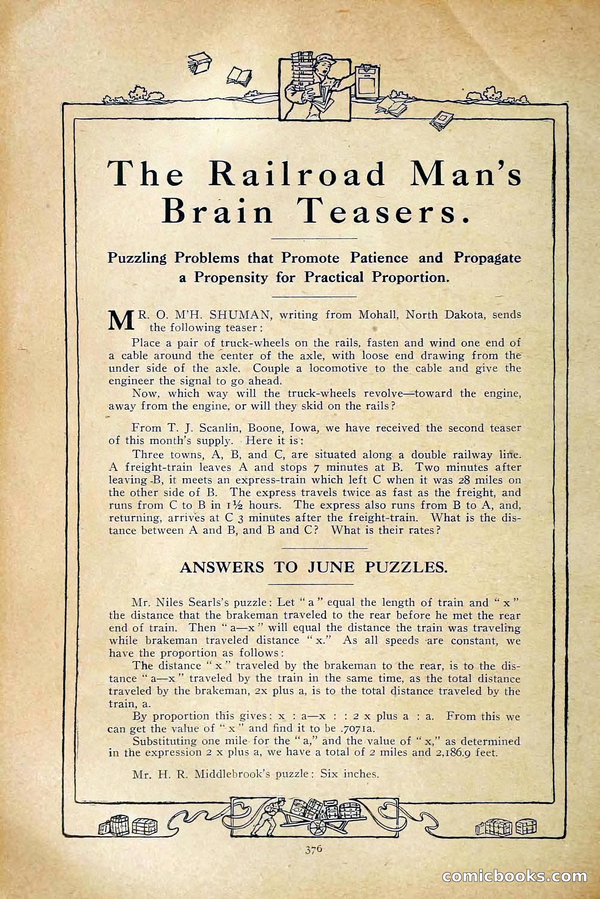 The Railroad Man's Magazine, July 1910 — page 190 of 208
