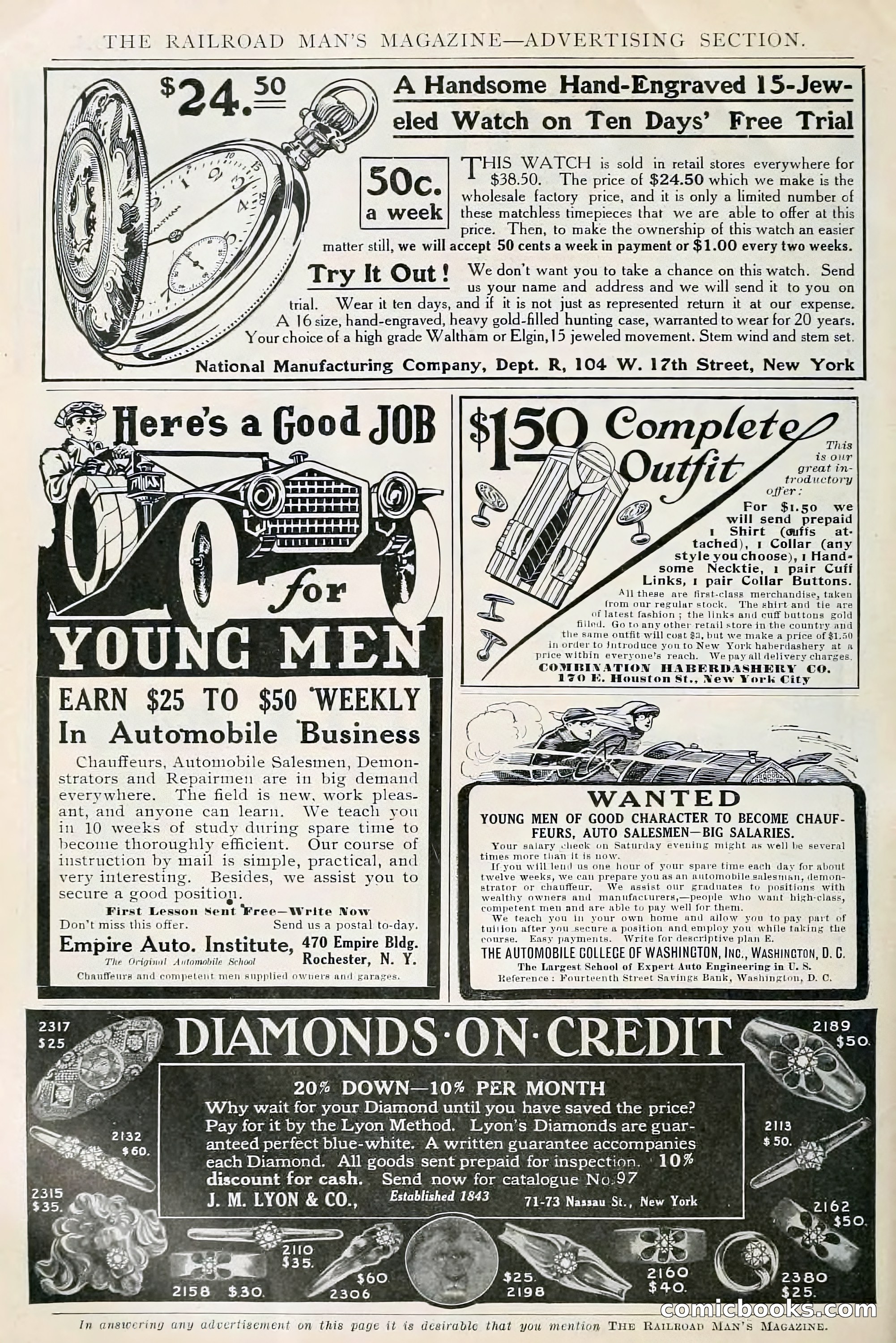 The Railroad Man's Magazine, July 1910 — page 202 of 208