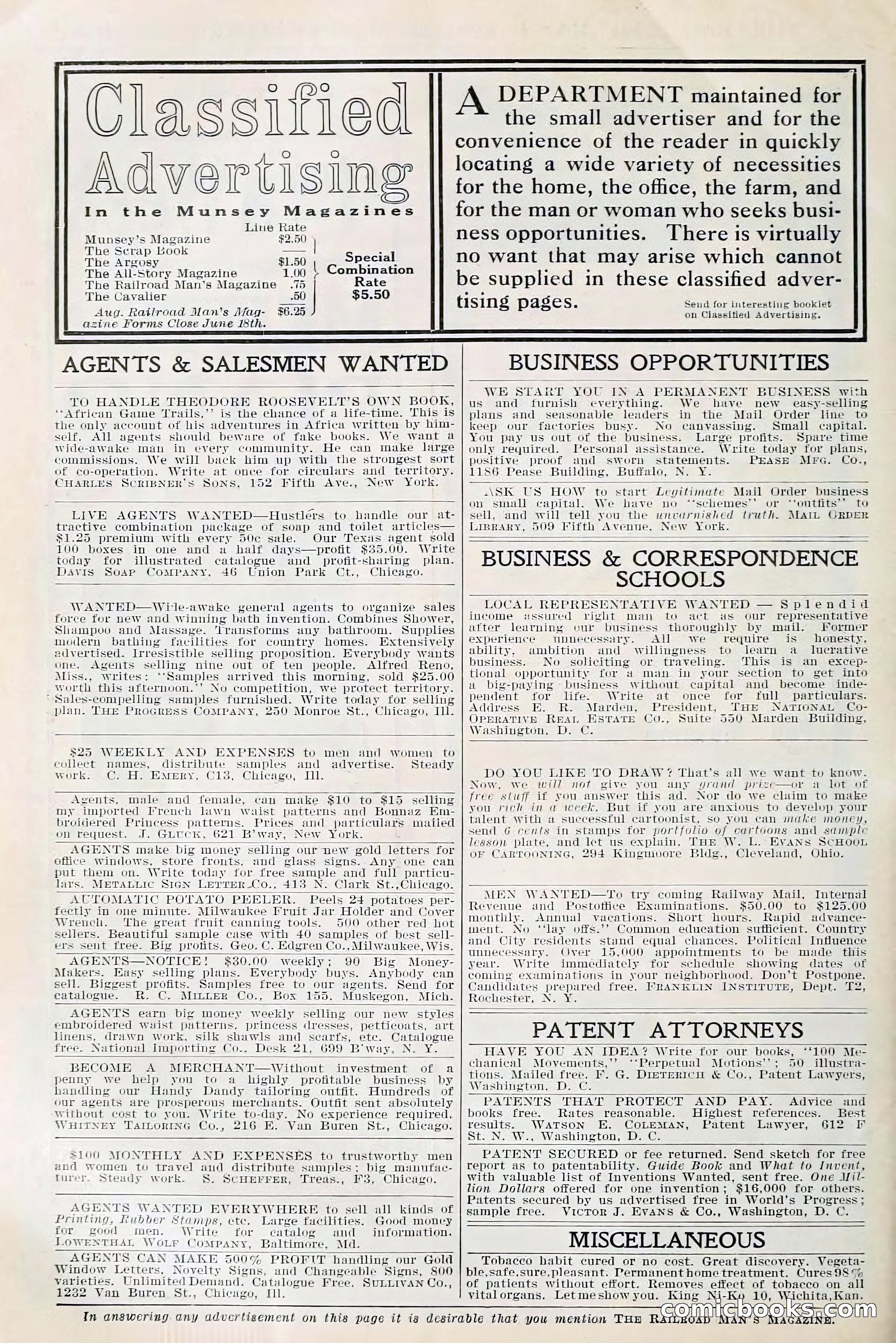 The Railroad Man's Magazine, July 1910 — page 204 of 208