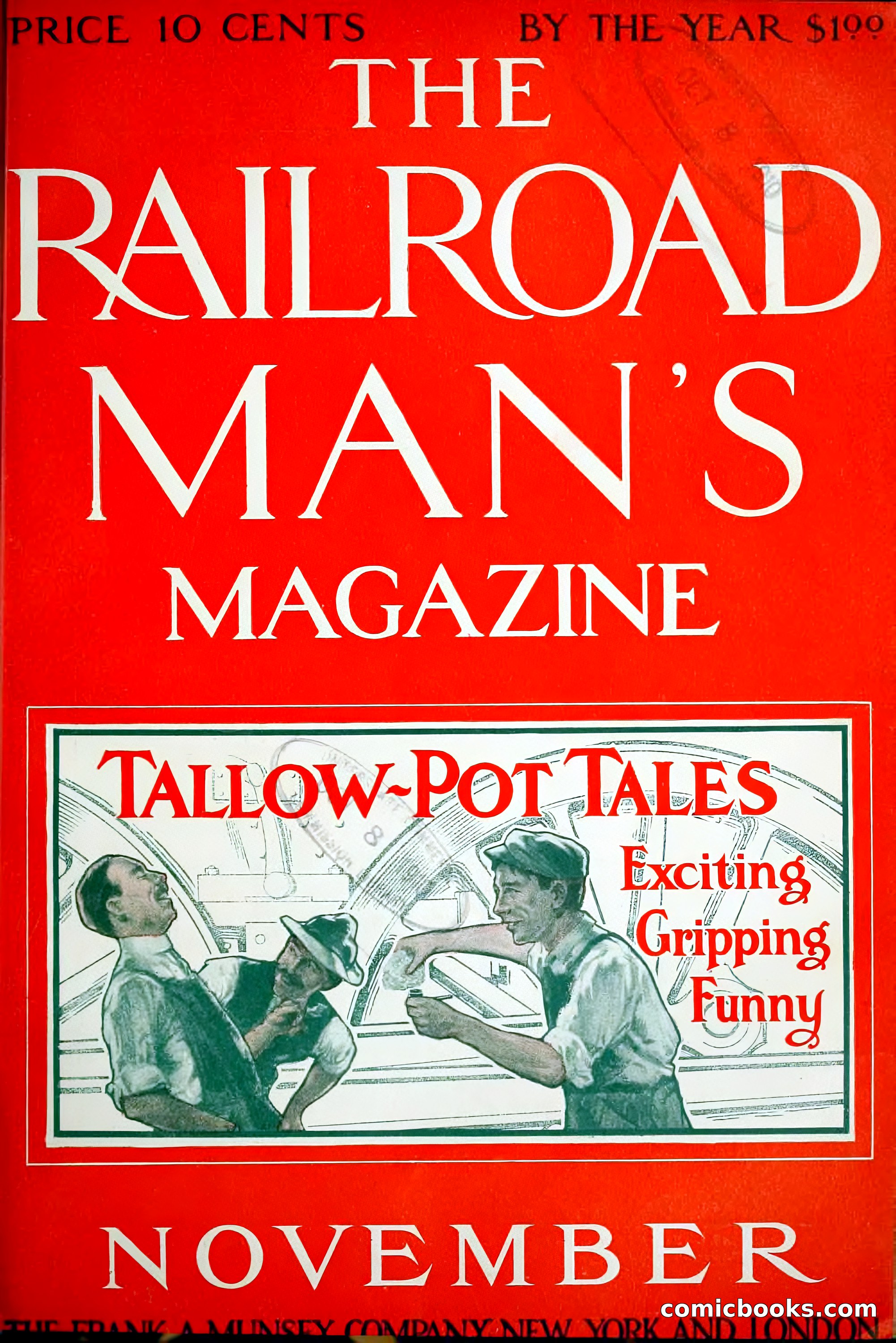 The Railroad Man's Magazine, November 1910
