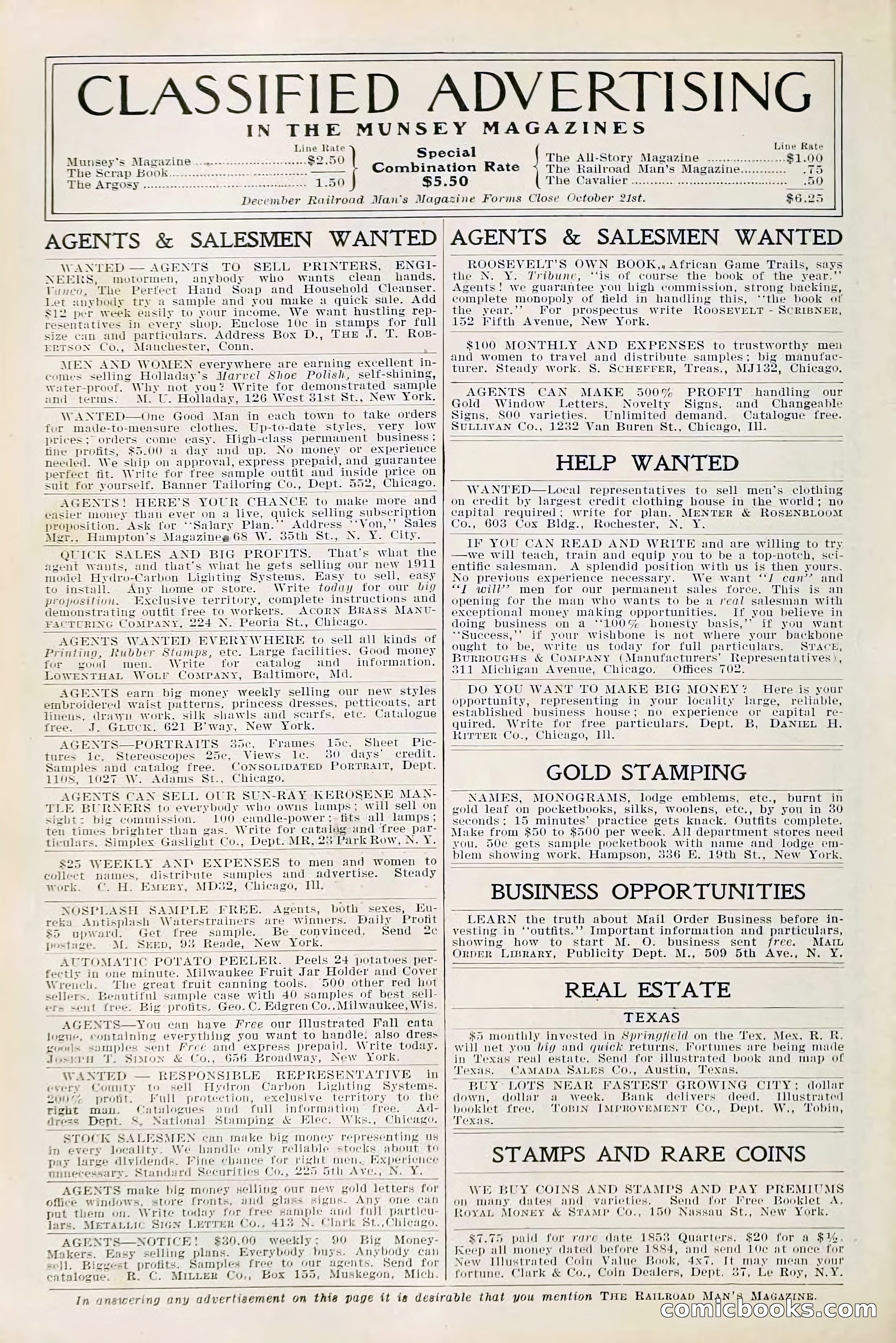 The Railroad Man's Magazine, November 1910 — page 6 of 228