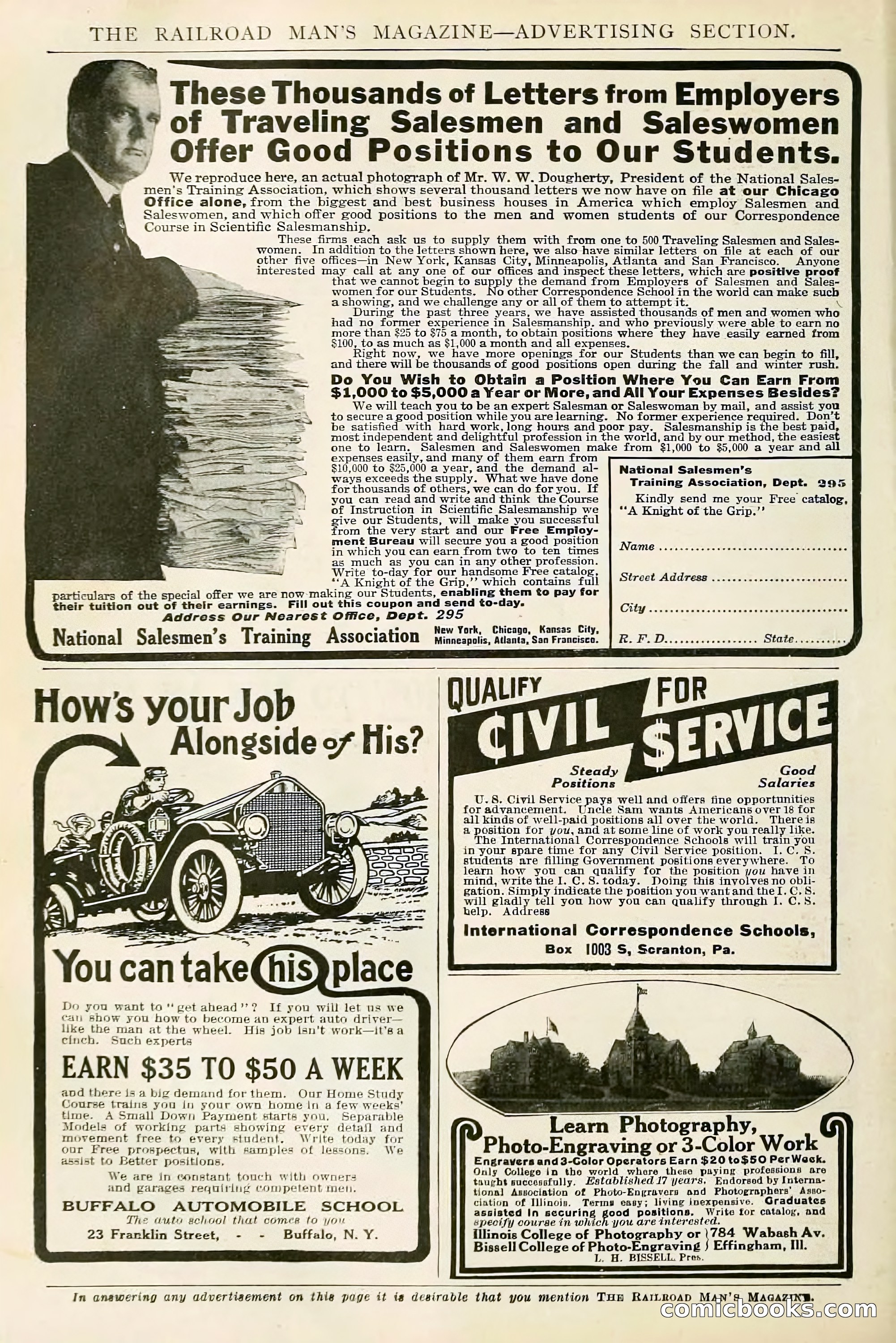 The Railroad Man's Magazine, November 1910 — page 8 of 228