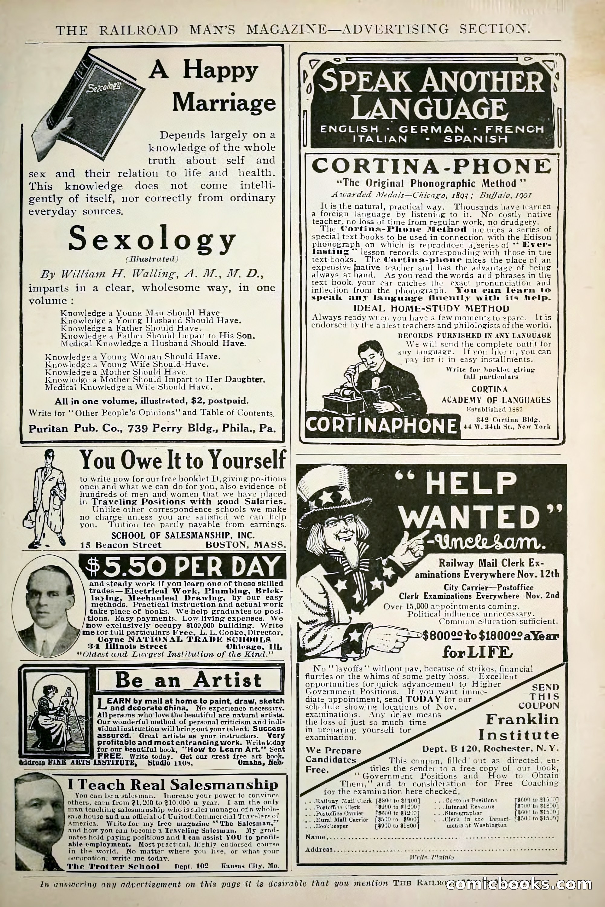 The Railroad Man's Magazine, November 1910 — page 9 of 228