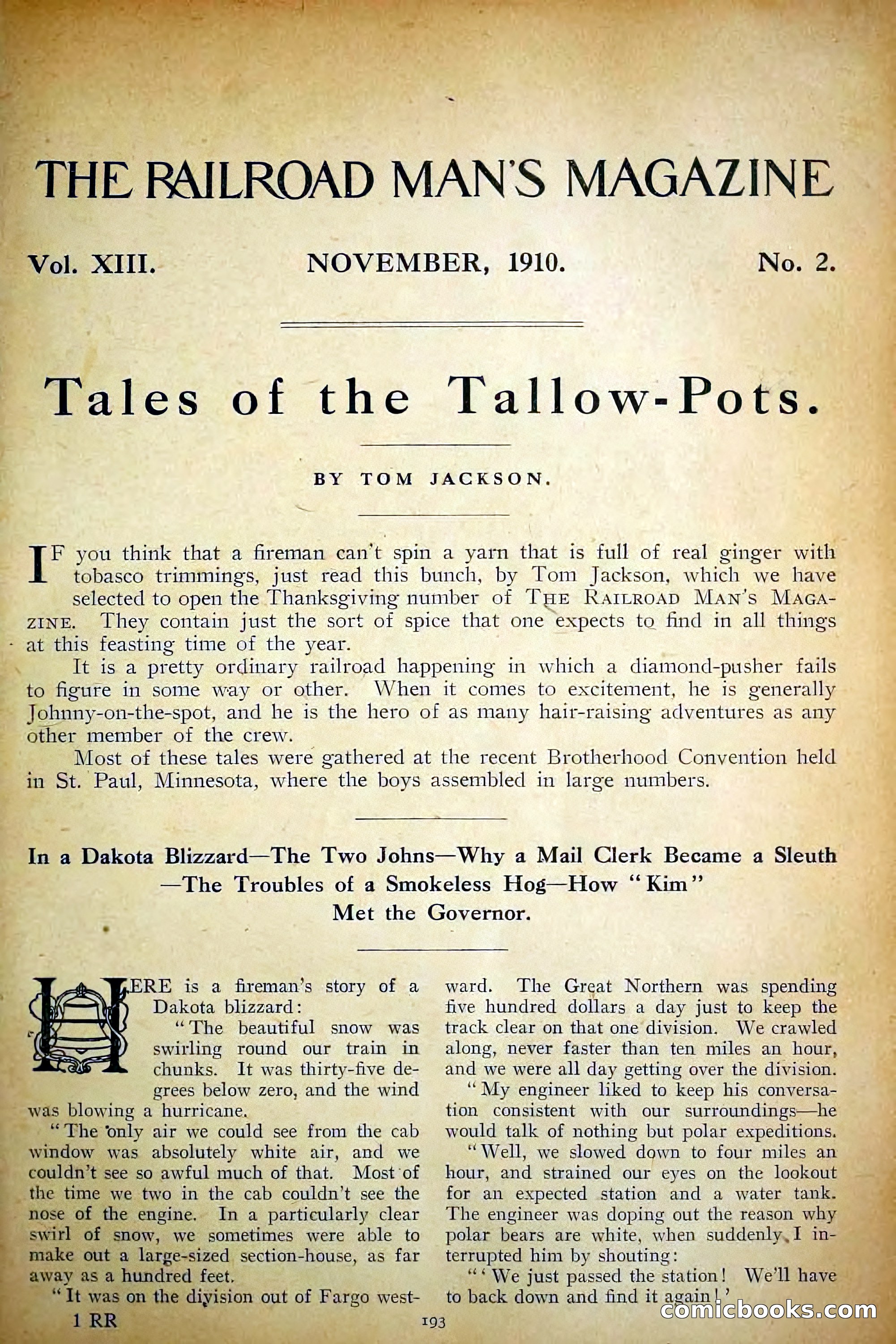 The Railroad Man's Magazine, November 1910 — page 11 of 228