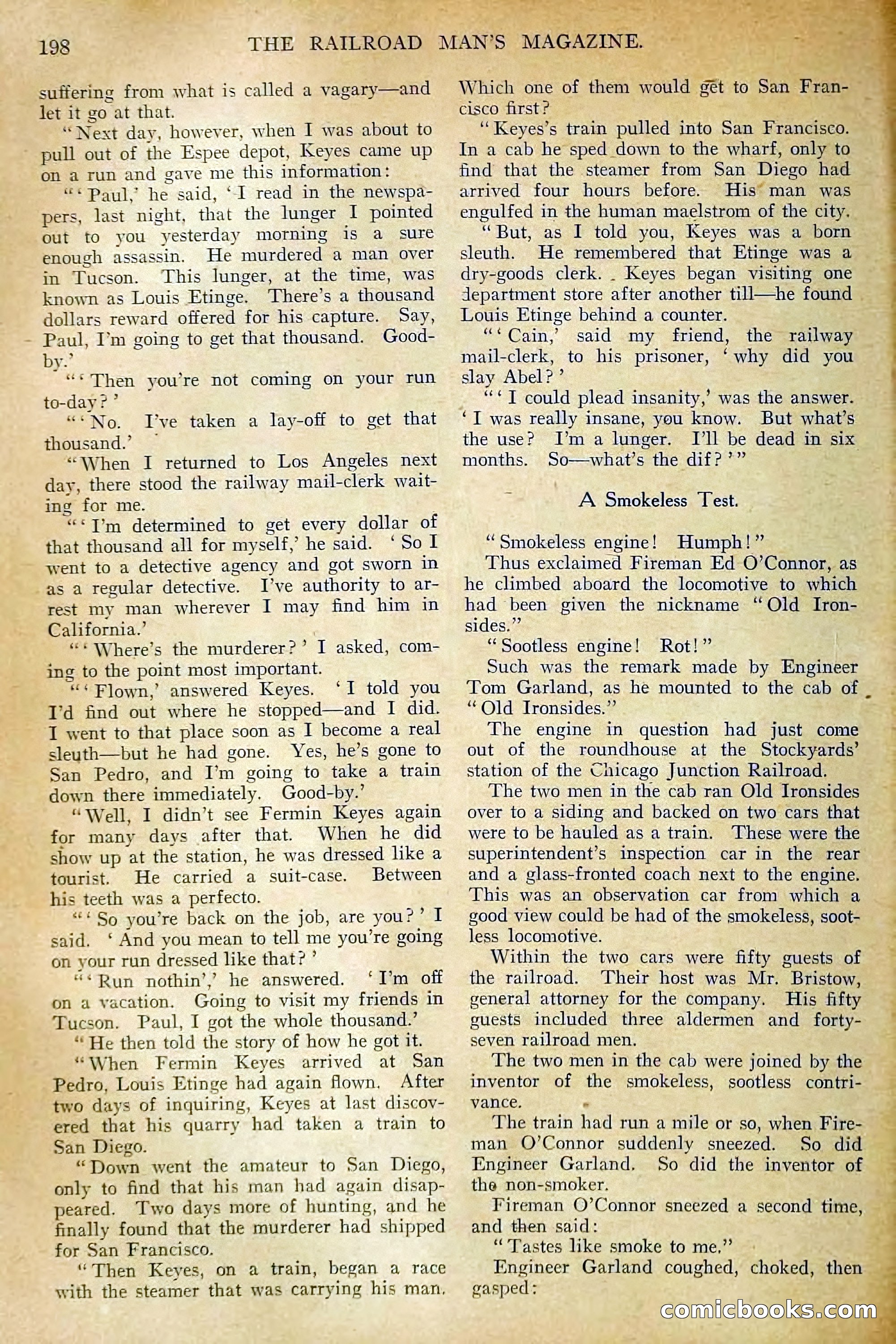 The Railroad Man's Magazine, November 1910 — page 16 of 228