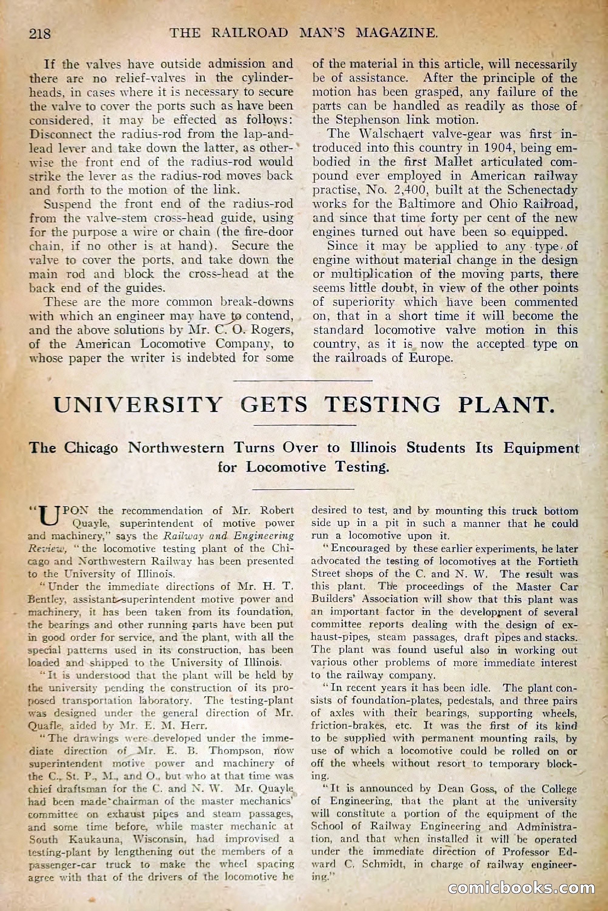The Railroad Man's Magazine, November 1910 — page 36 of 228