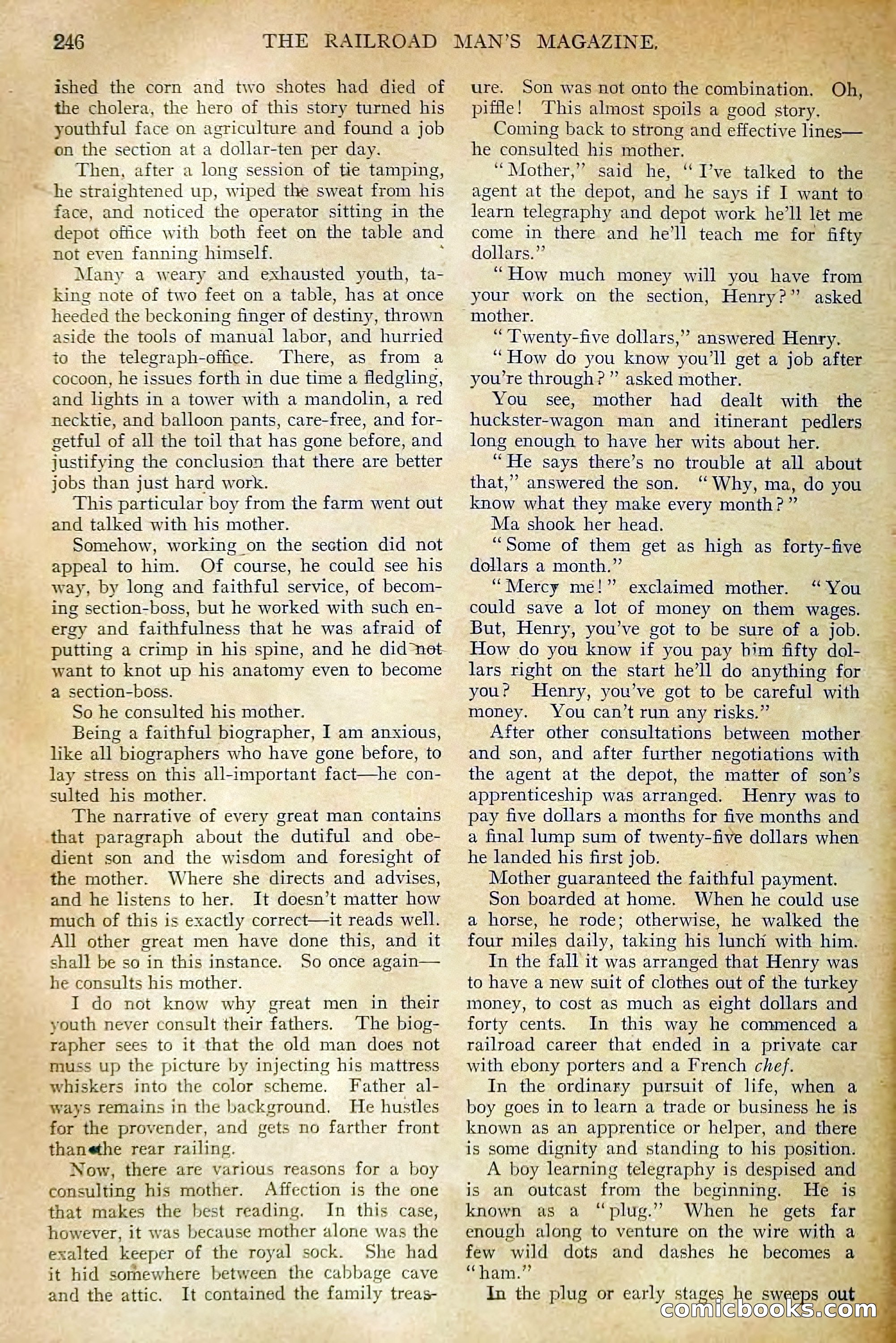 The Railroad Man's Magazine, November 1910 — page 64 of 228