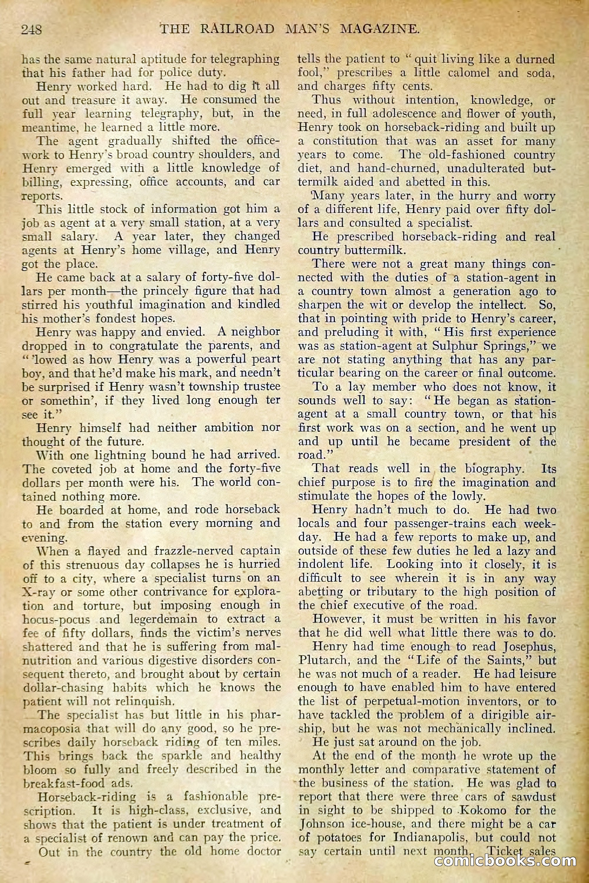 The Railroad Man's Magazine, November 1910 — page 66 of 228