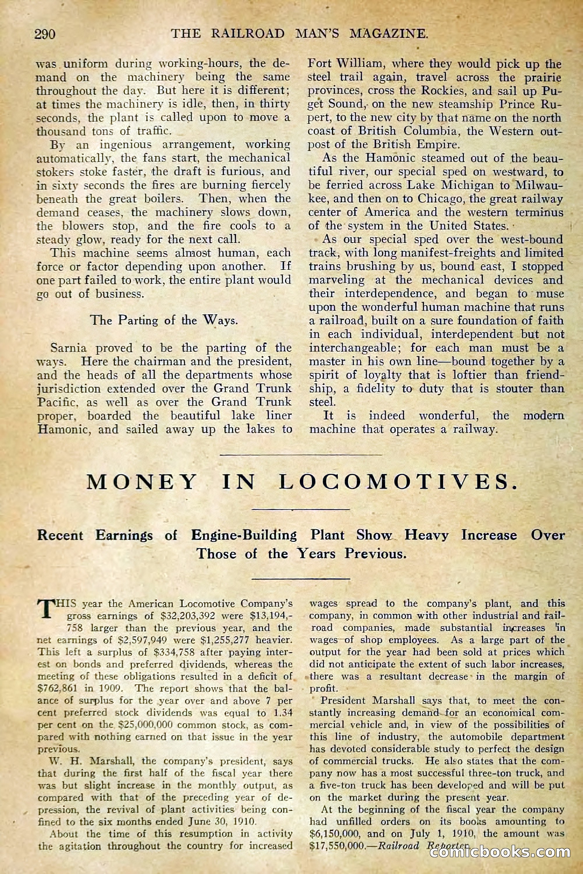 The Railroad Man's Magazine, November 1910 — page 108 of 228