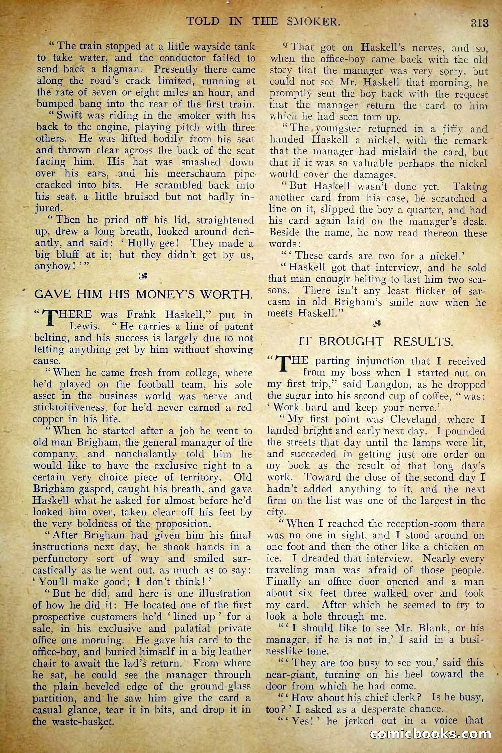 The Railroad Man's Magazine, November 1910 — page 131 of 228