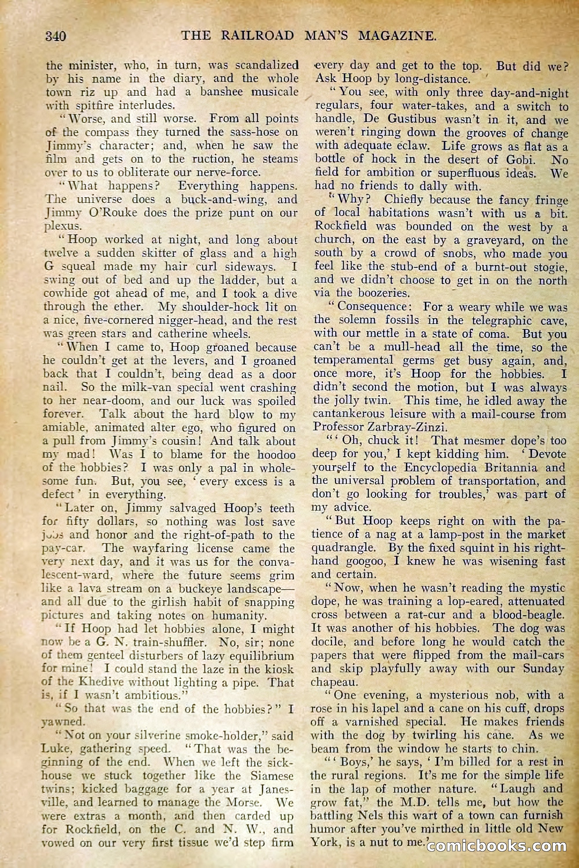 The Railroad Man's Magazine, November 1910 — page 158 of 228