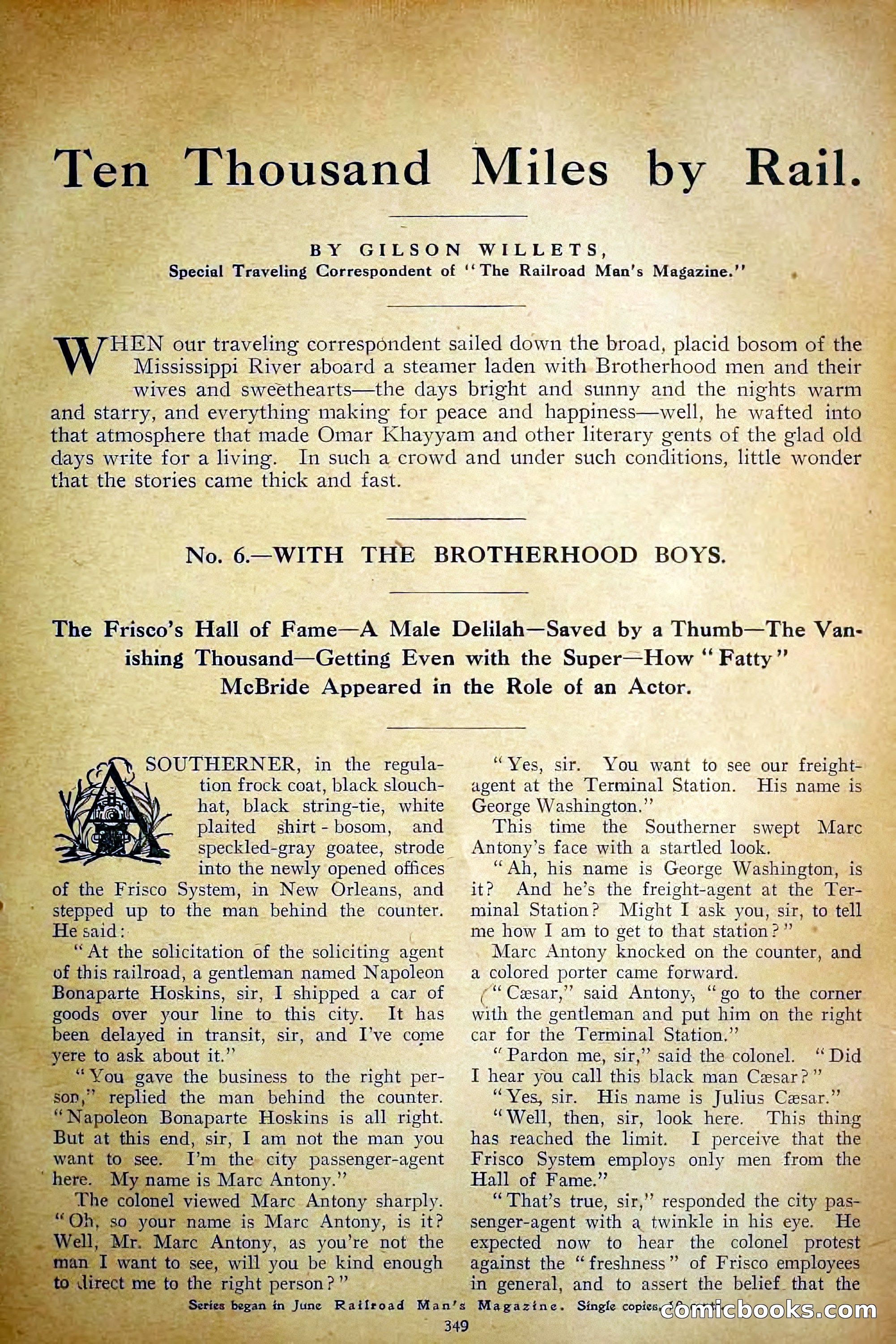 The Railroad Man's Magazine, November 1910 — page 167 of 228