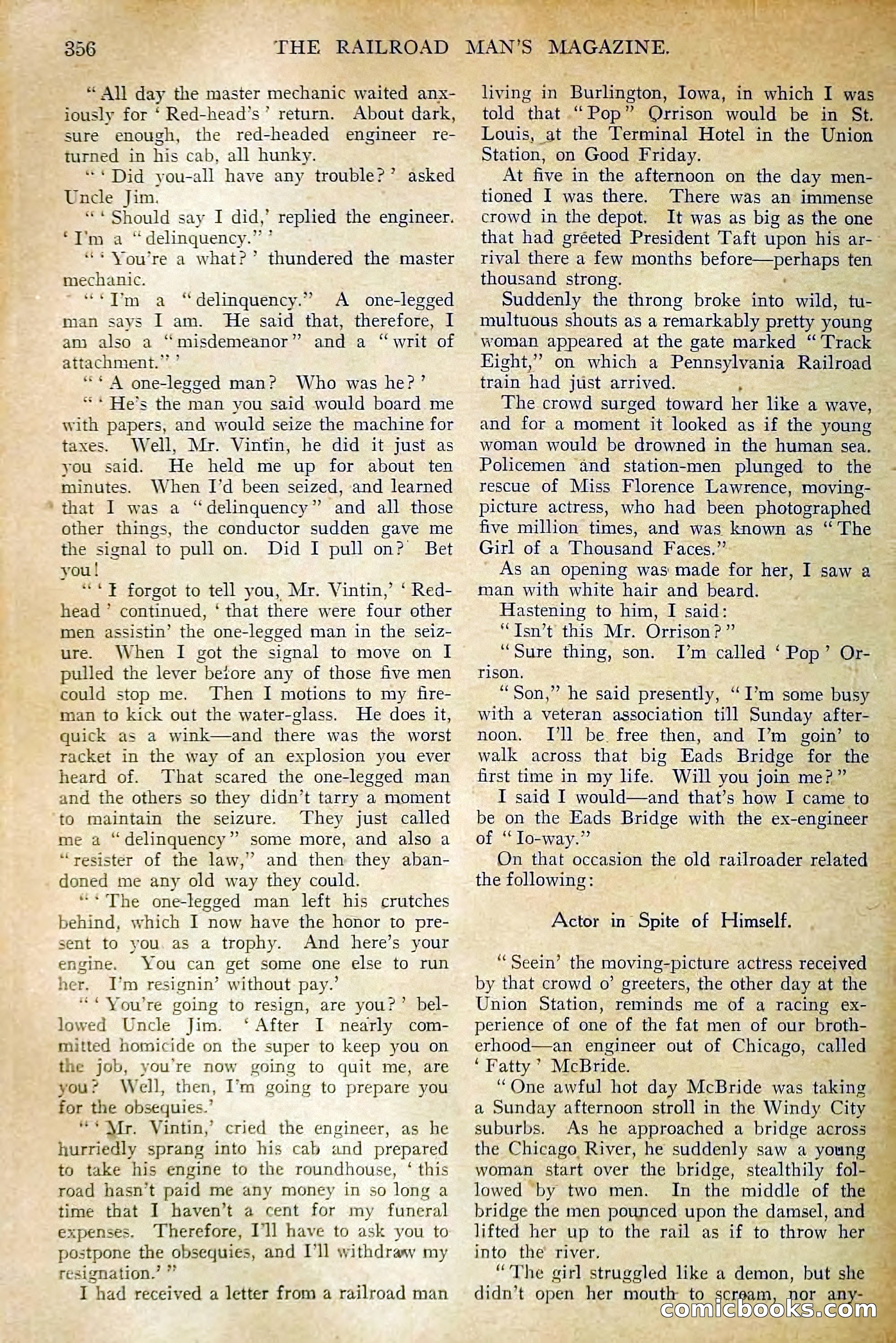 The Railroad Man's Magazine, November 1910 — page 174 of 228
