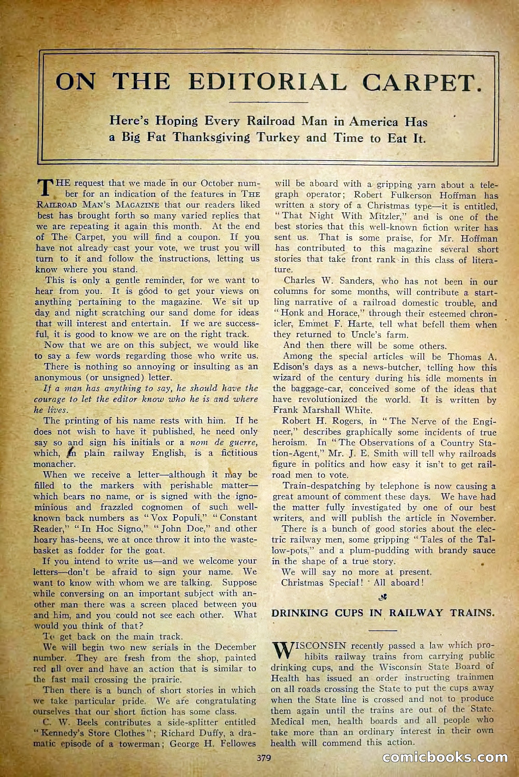 The Railroad Man's Magazine, November 1910 — page 197 of 228