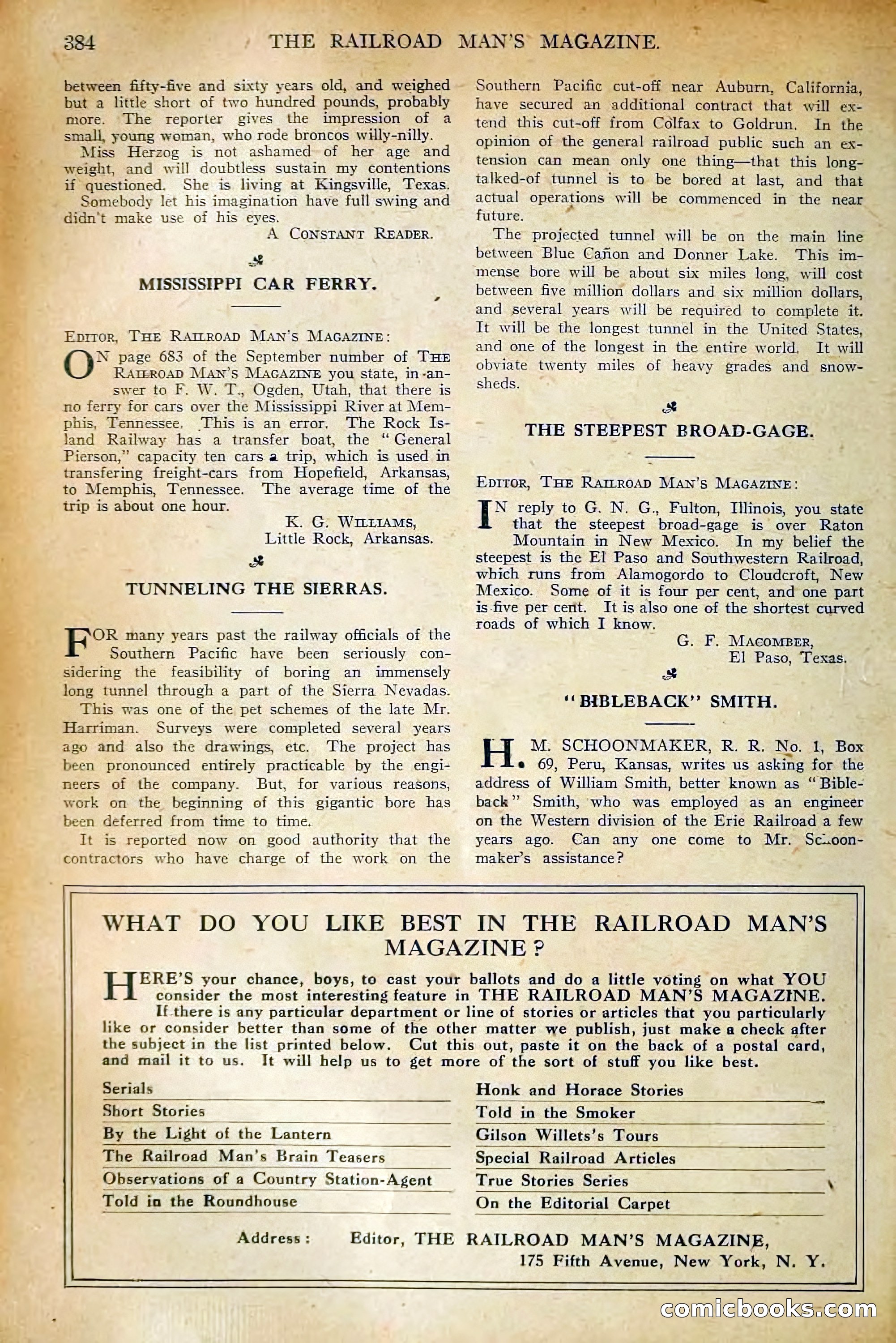 The Railroad Man's Magazine, November 1910 — page 202 of 228