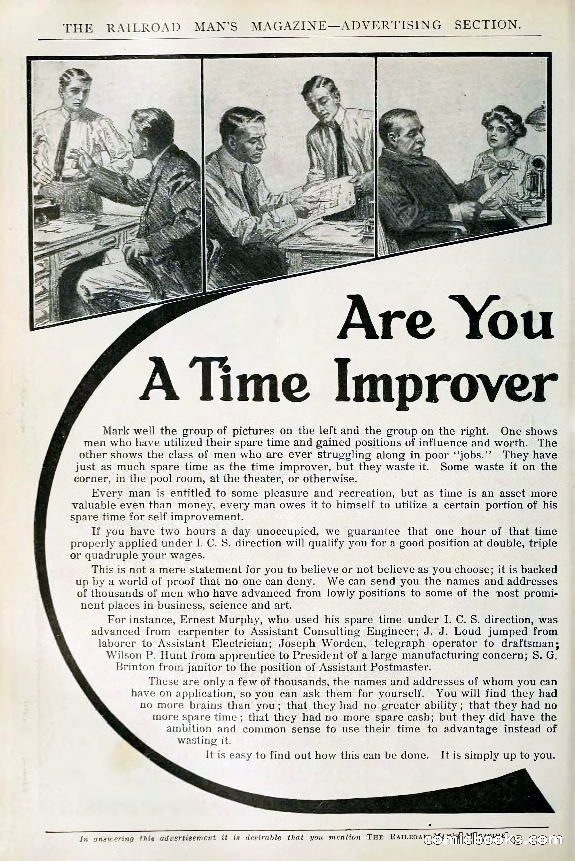 The Railroad Man's Magazine, November 1910 — page 204 of 228