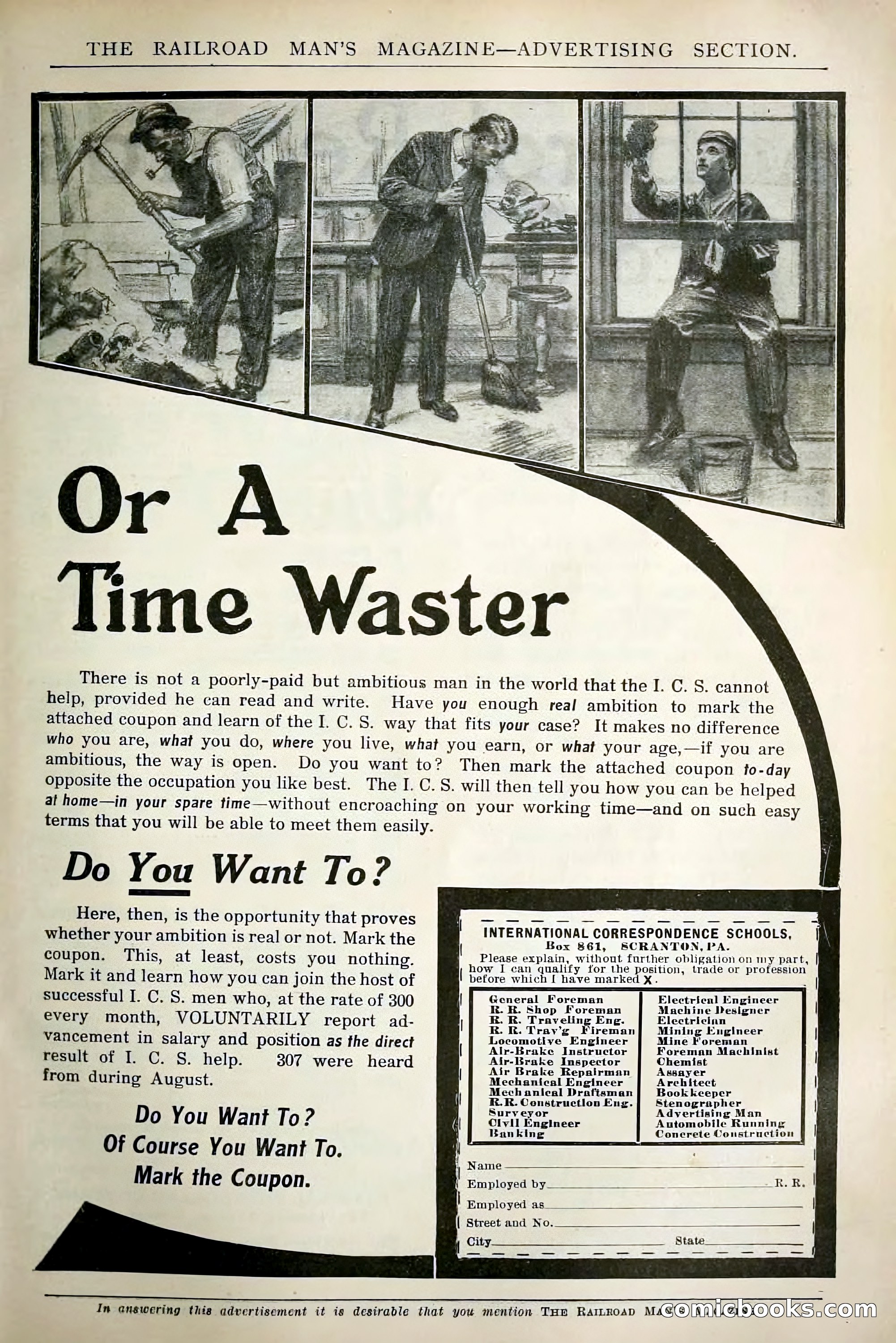 The Railroad Man's Magazine, November 1910 — page 205 of 228