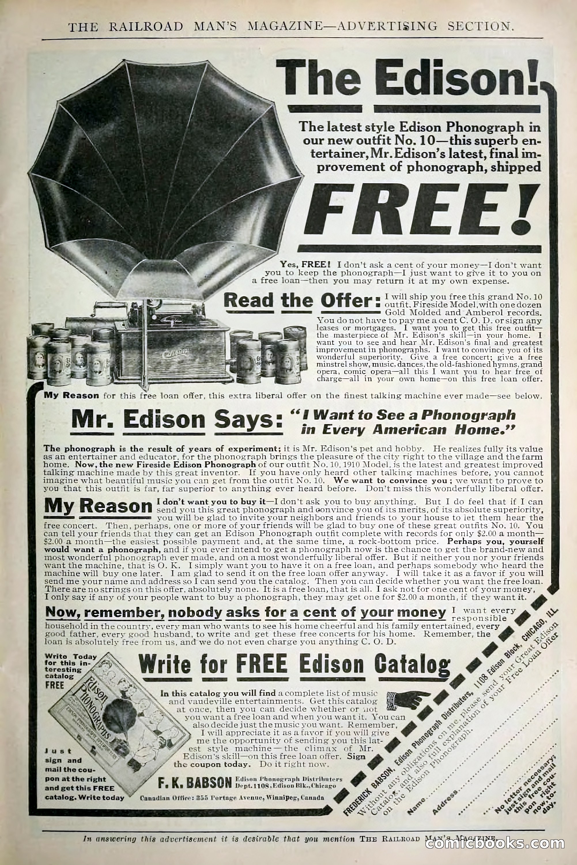 The Railroad Man's Magazine, November 1910 — page 211 of 228
