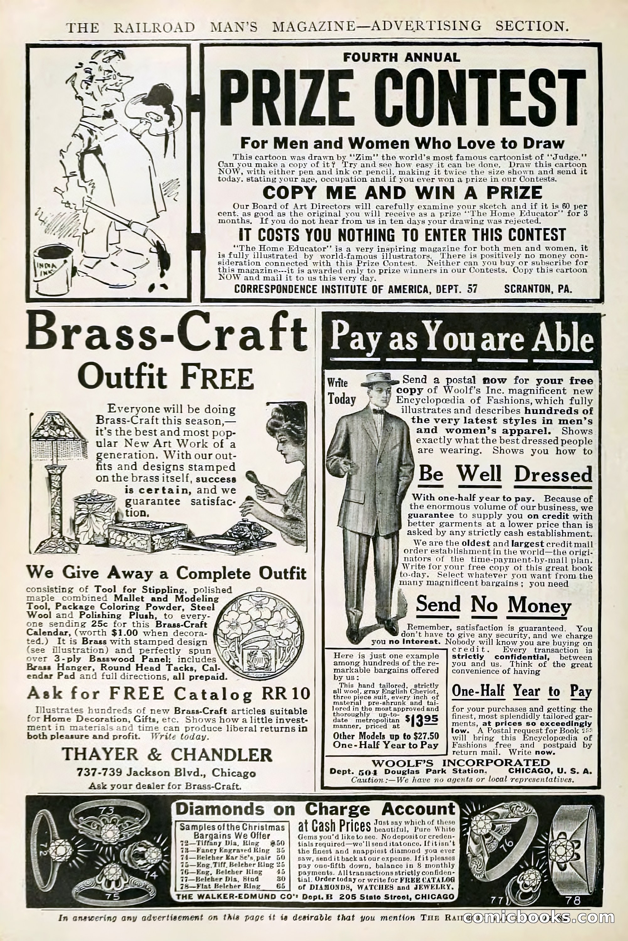 The Railroad Man's Magazine, November 1910 — page 216 of 228