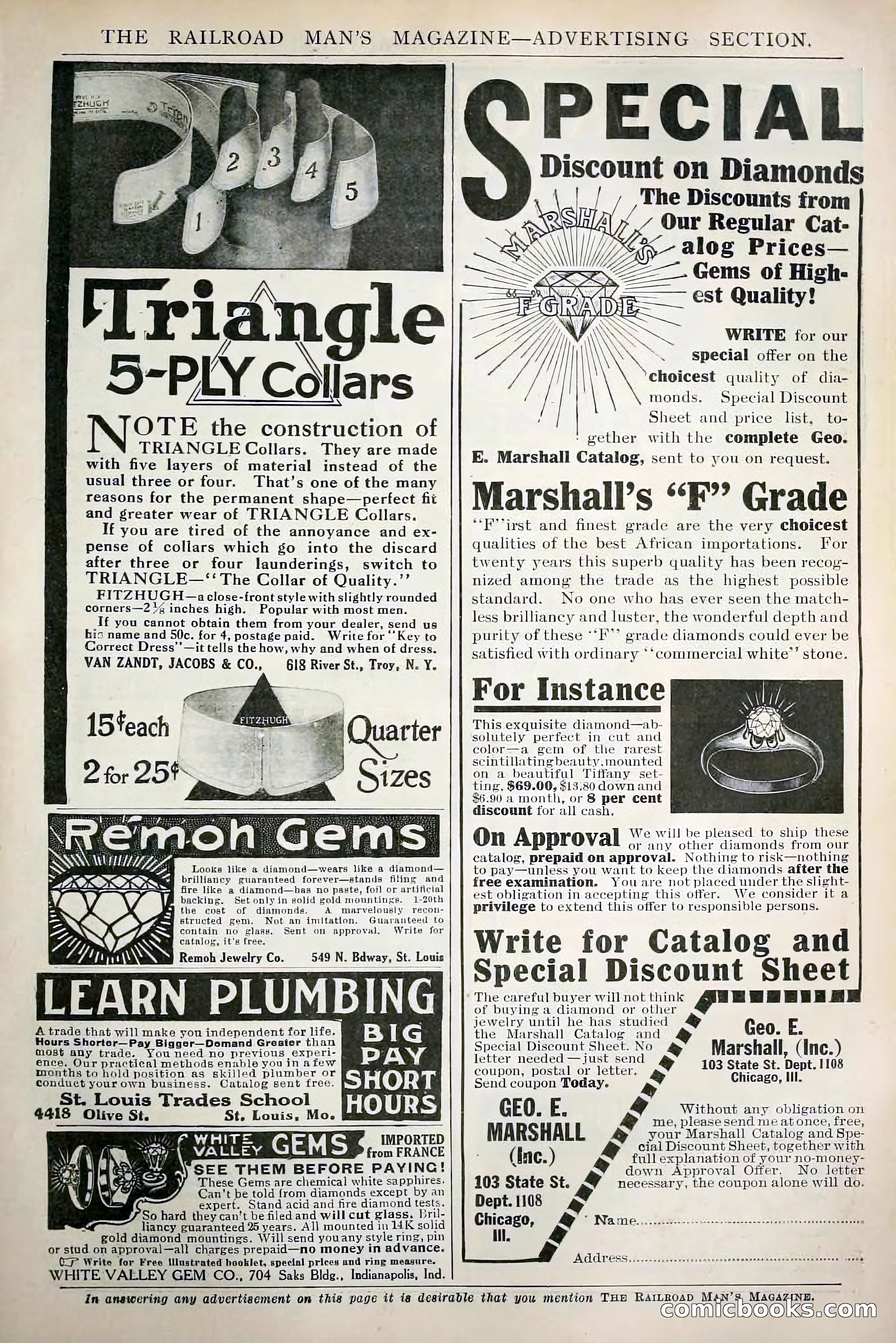 The Railroad Man's Magazine, November 1910 — page 217 of 228