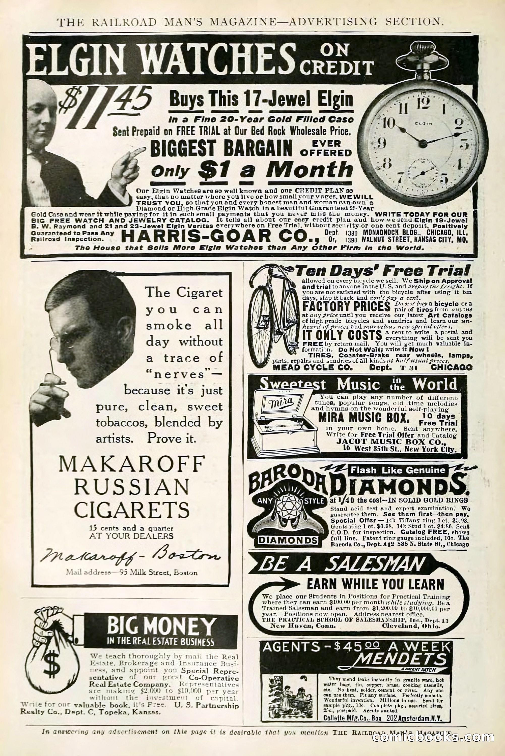 The Railroad Man's Magazine, November 1910 — page 218 of 228