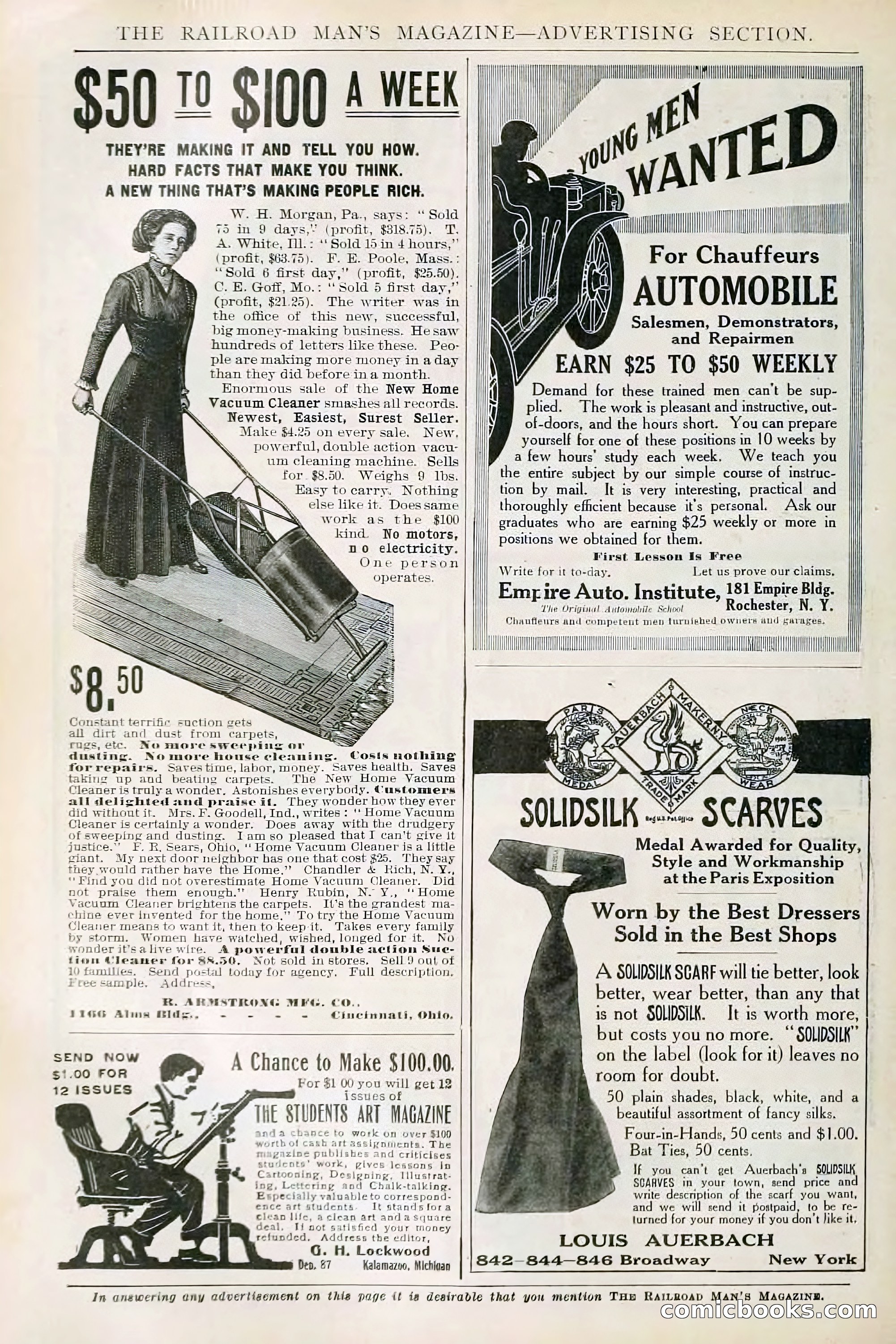 The Railroad Man's Magazine, November 1910 — page 220 of 228