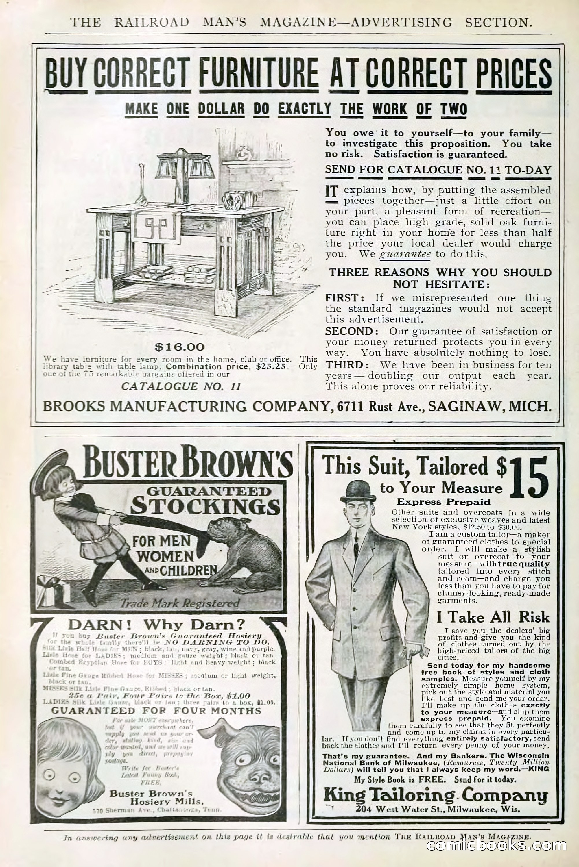 The Railroad Man's Magazine, November 1910 — page 222 of 228