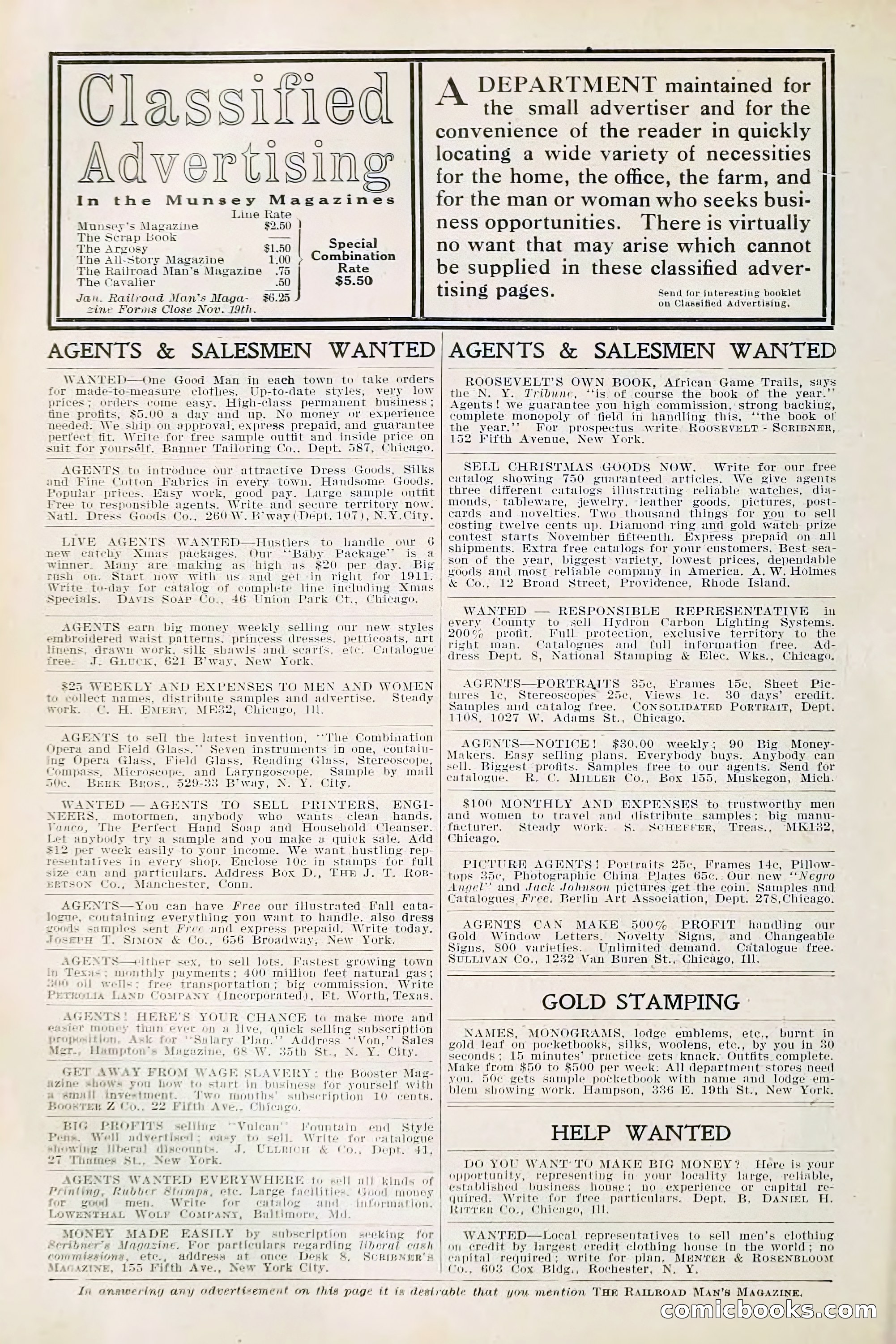 The Railroad Man's Magazine, December 1910 — page 6 of 224
