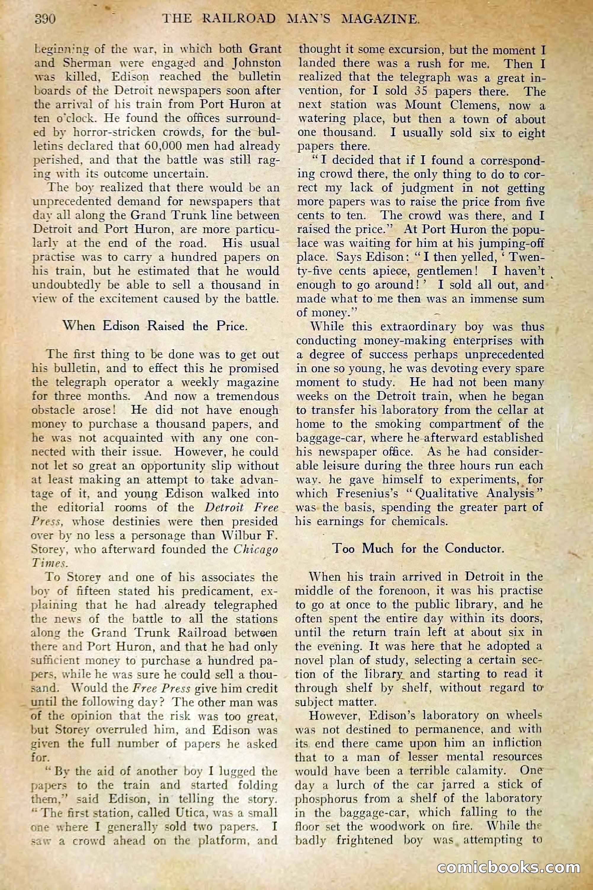 The Railroad Man's Magazine, December 1910 — page 16 of 224