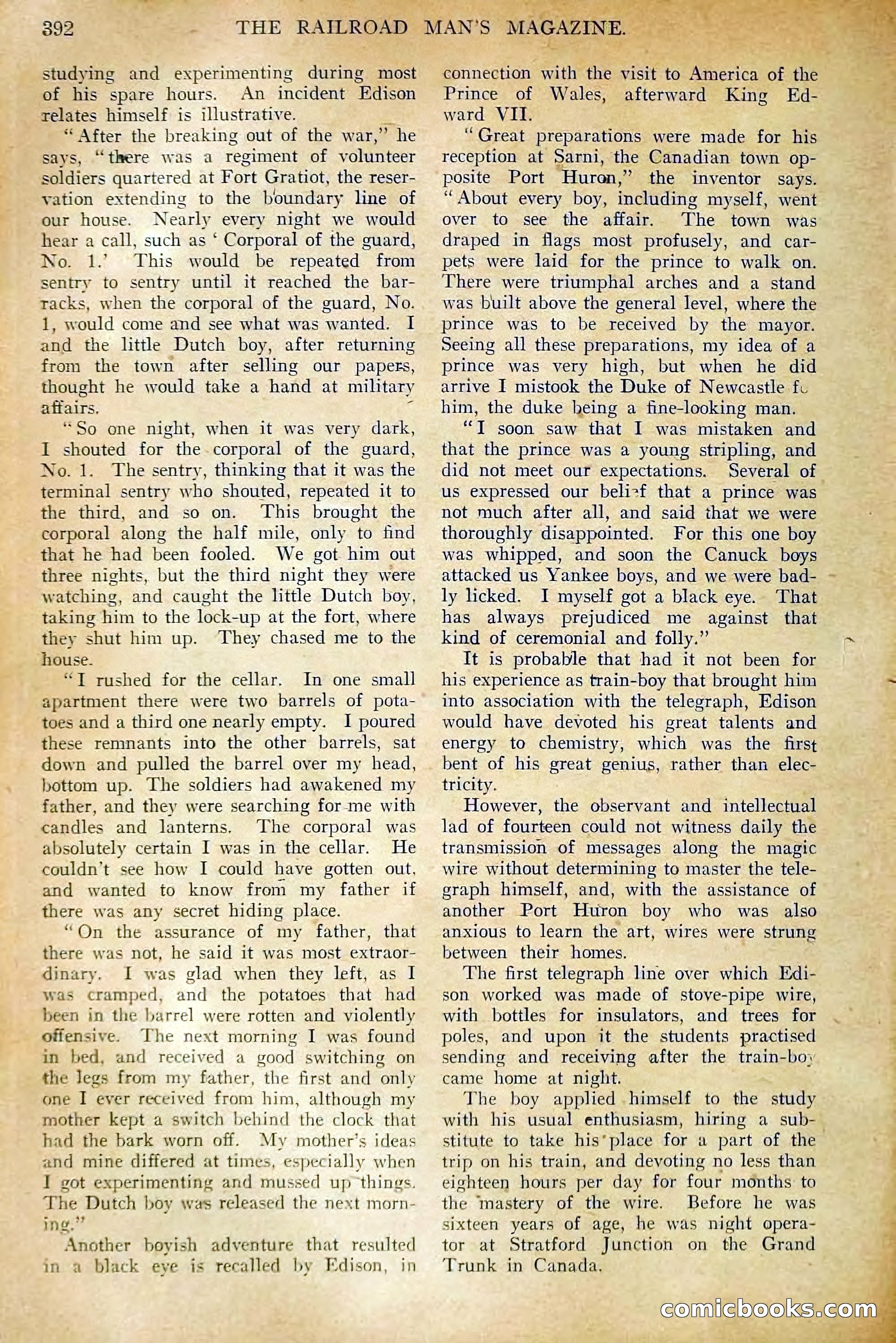 The Railroad Man's Magazine, December 1910 — page 18 of 224