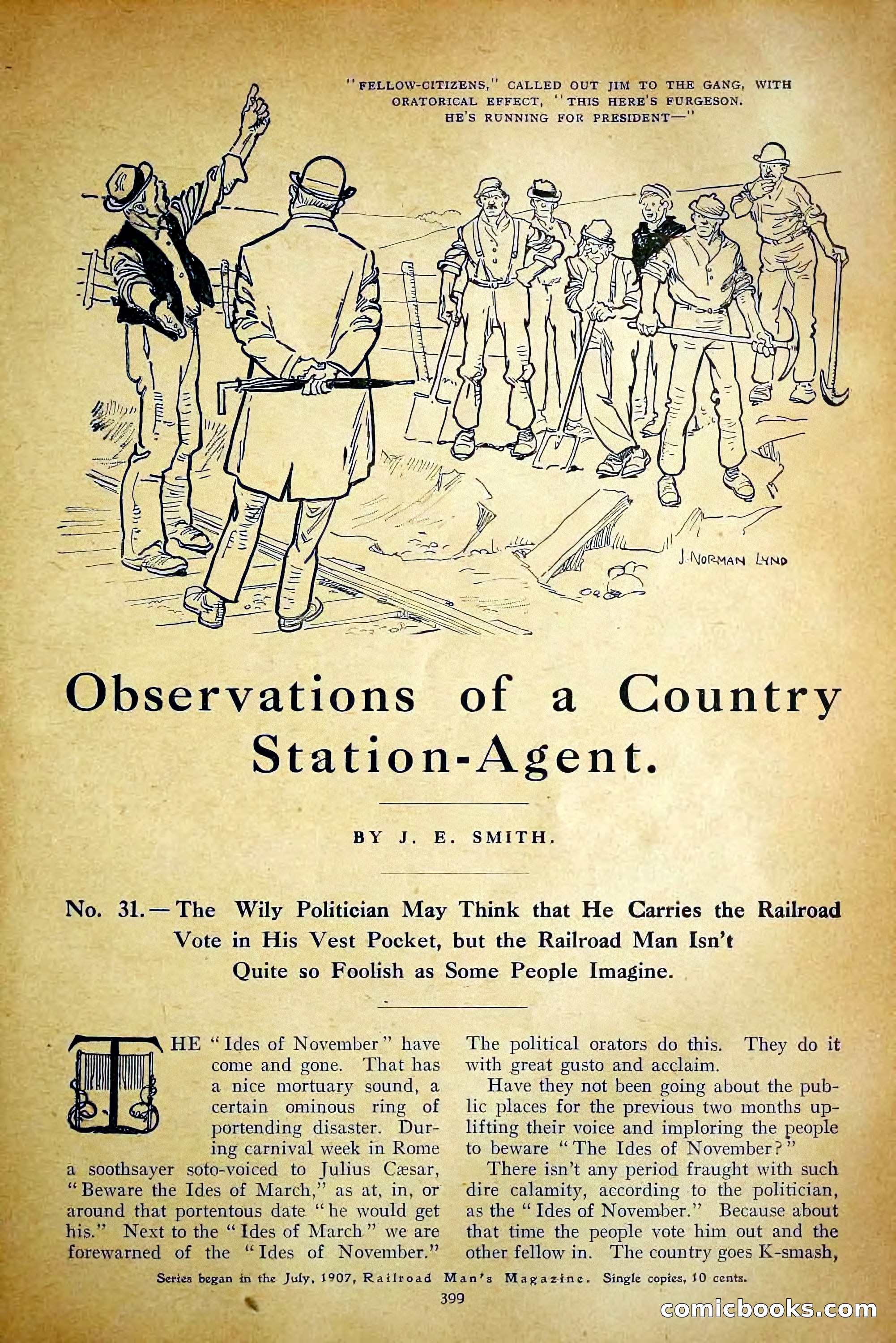 The Railroad Man's Magazine, December 1910 — page 25 of 224