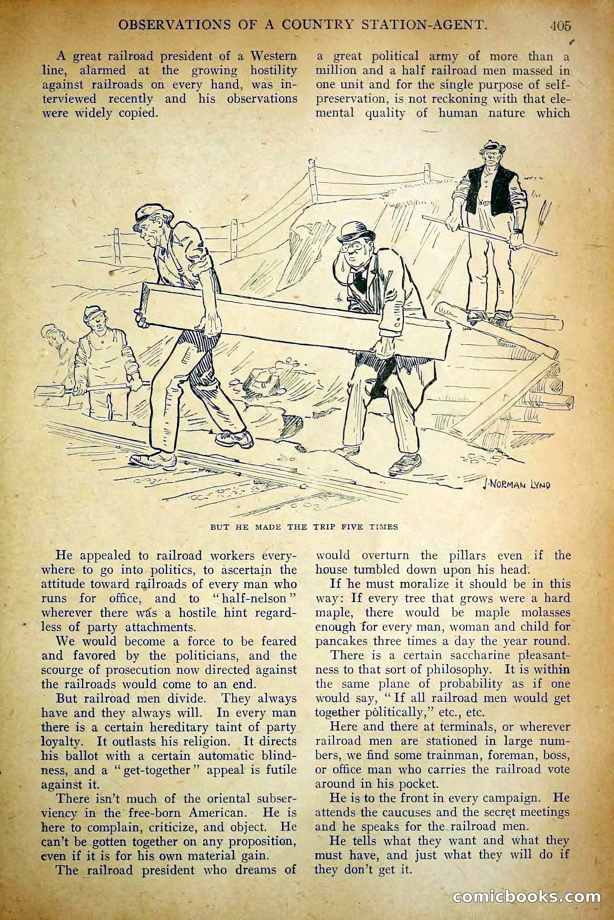 The Railroad Man's Magazine, December 1910 — page 31 of 224