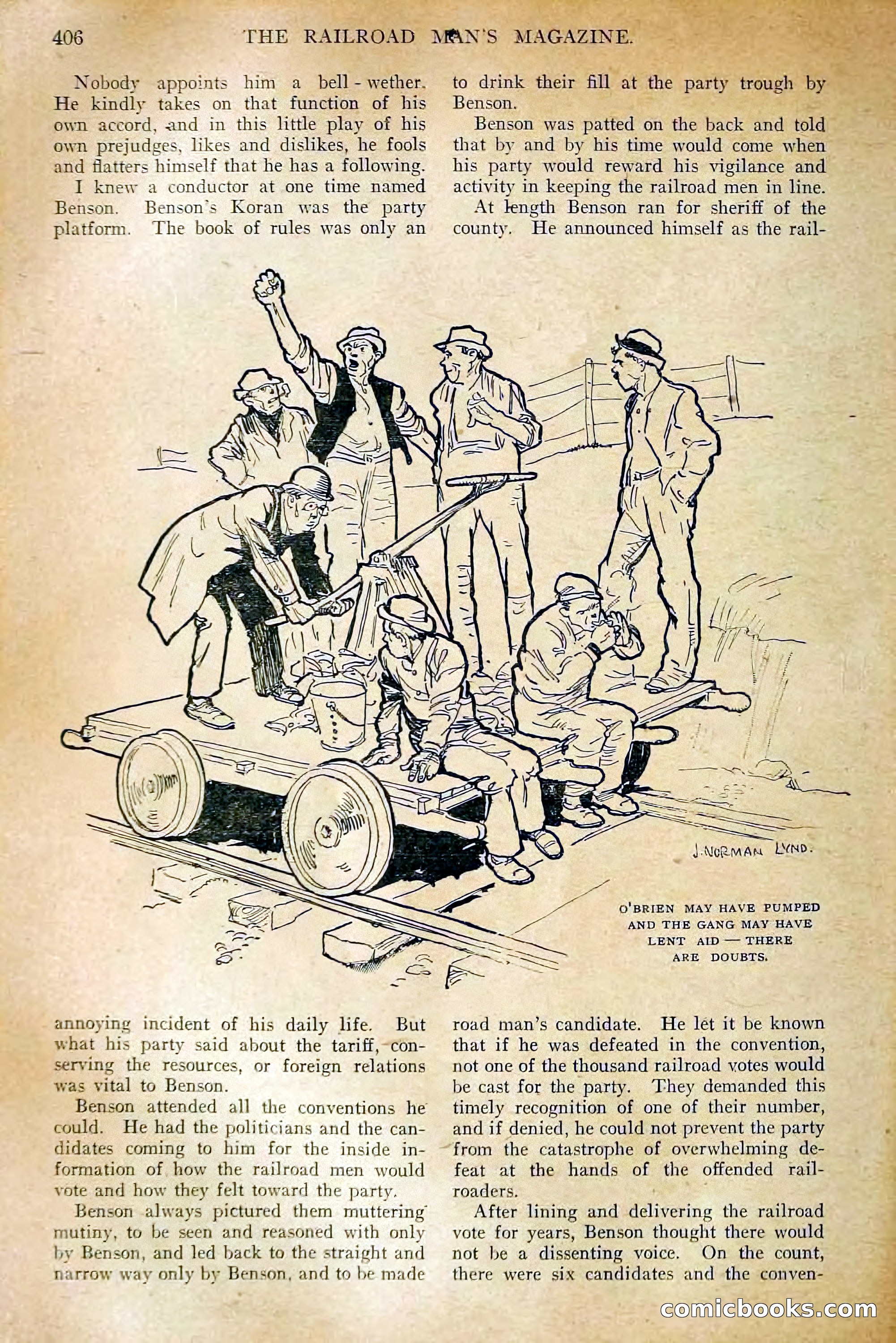 The Railroad Man's Magazine, December 1910 — page 32 of 224