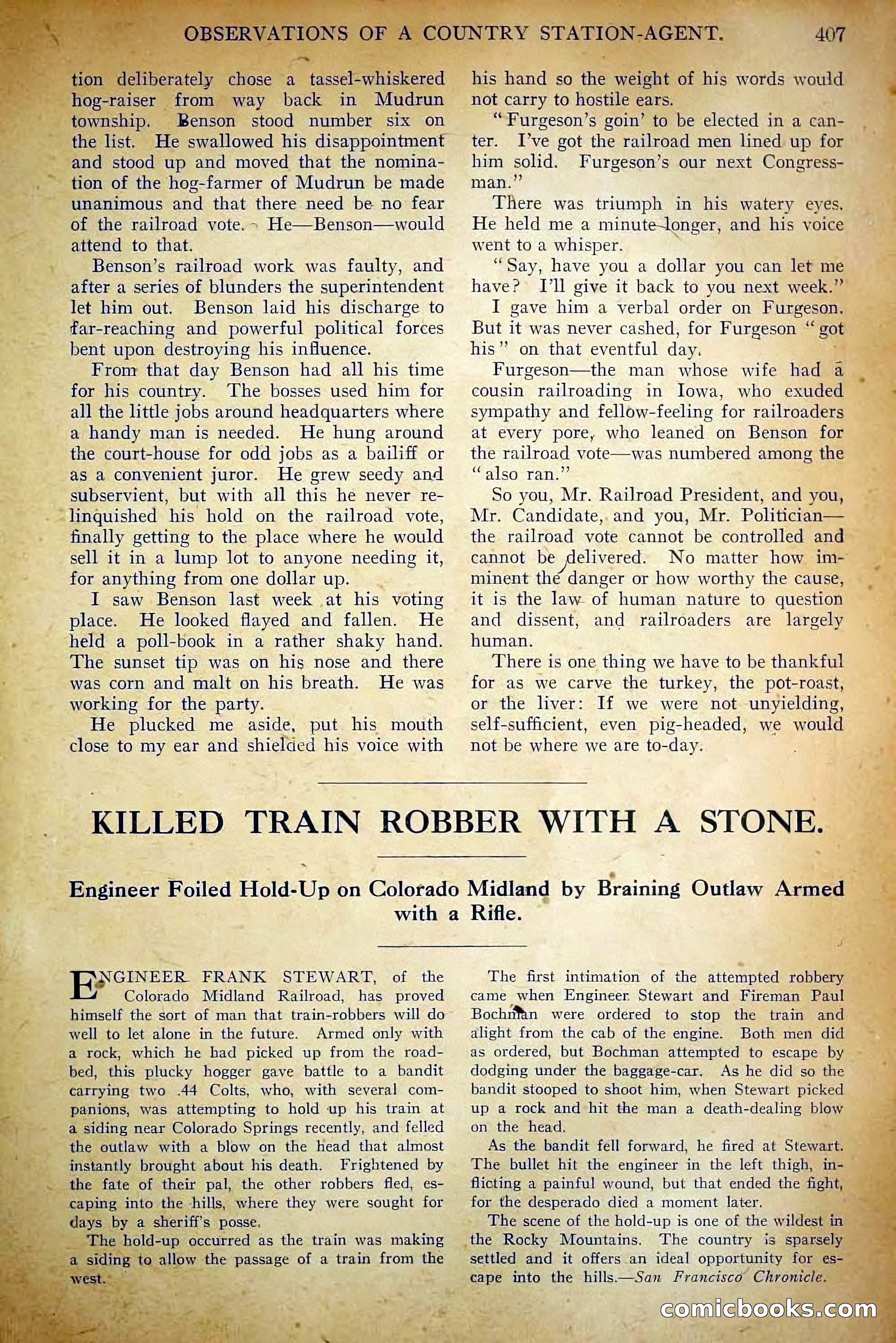 The Railroad Man's Magazine, December 1910 — page 33 of 224