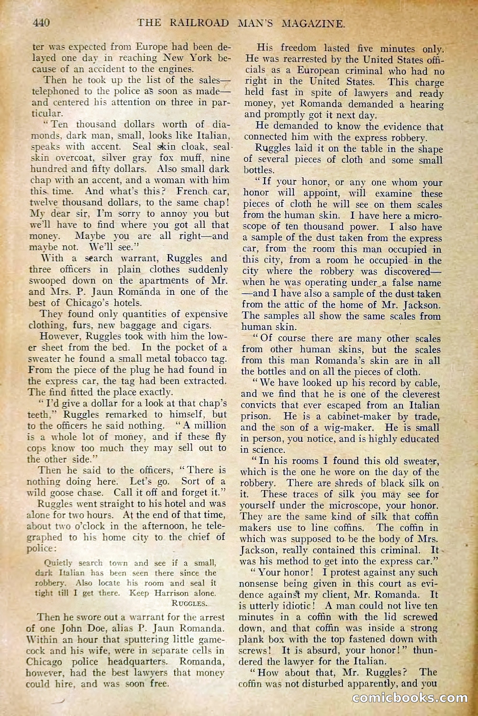The Railroad Man's Magazine, December 1910 — page 66 of 224