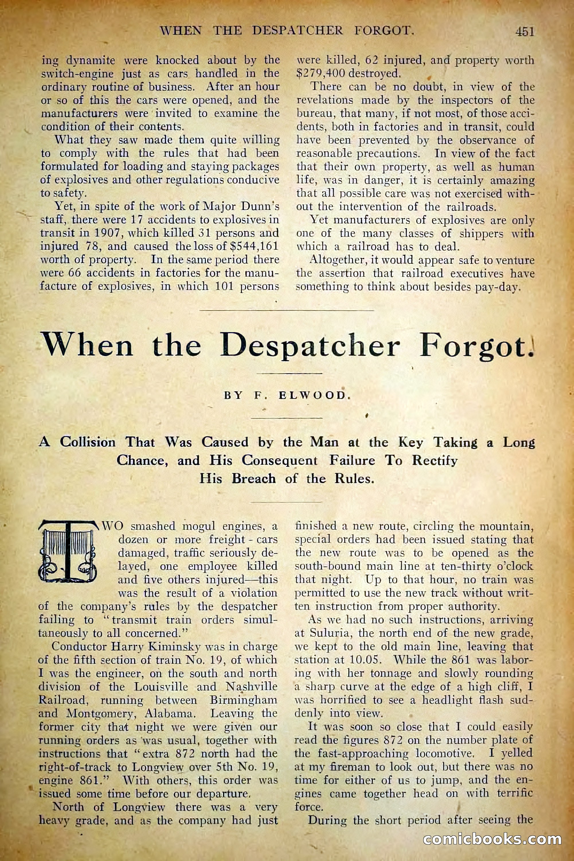 The Railroad Man's Magazine, December 1910 — page 77 of 224