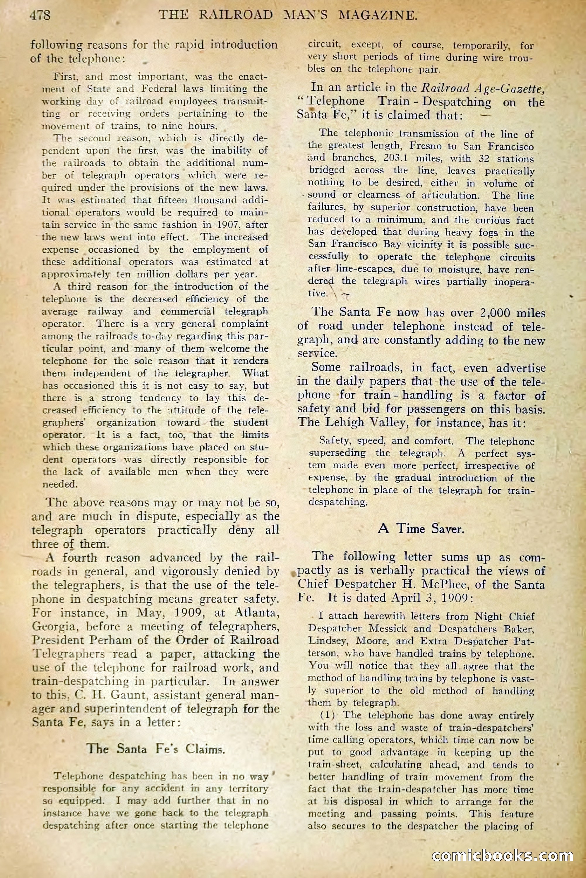 The Railroad Man's Magazine, December 1910 — page 104 of 224