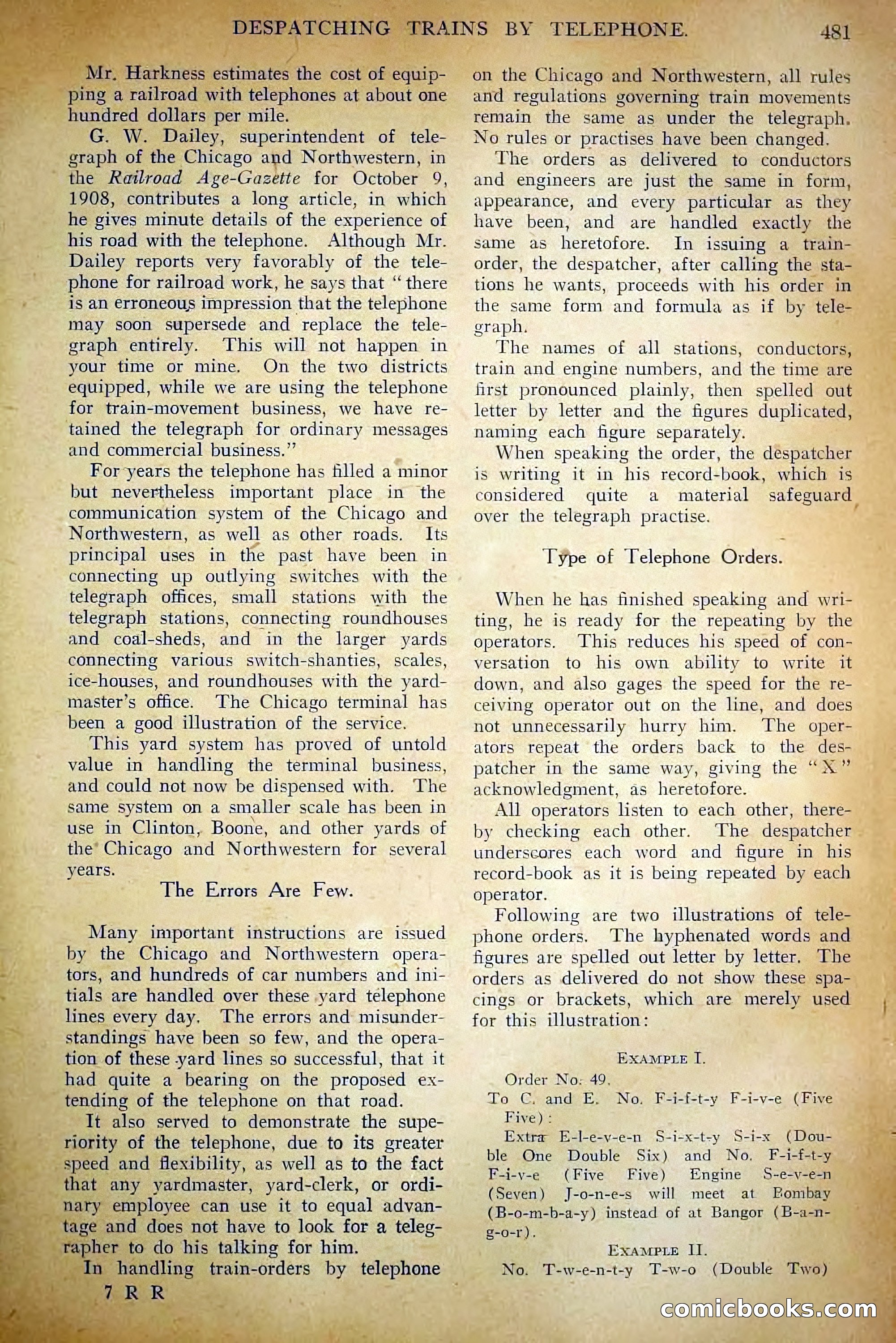 The Railroad Man's Magazine, December 1910 — page 107 of 224