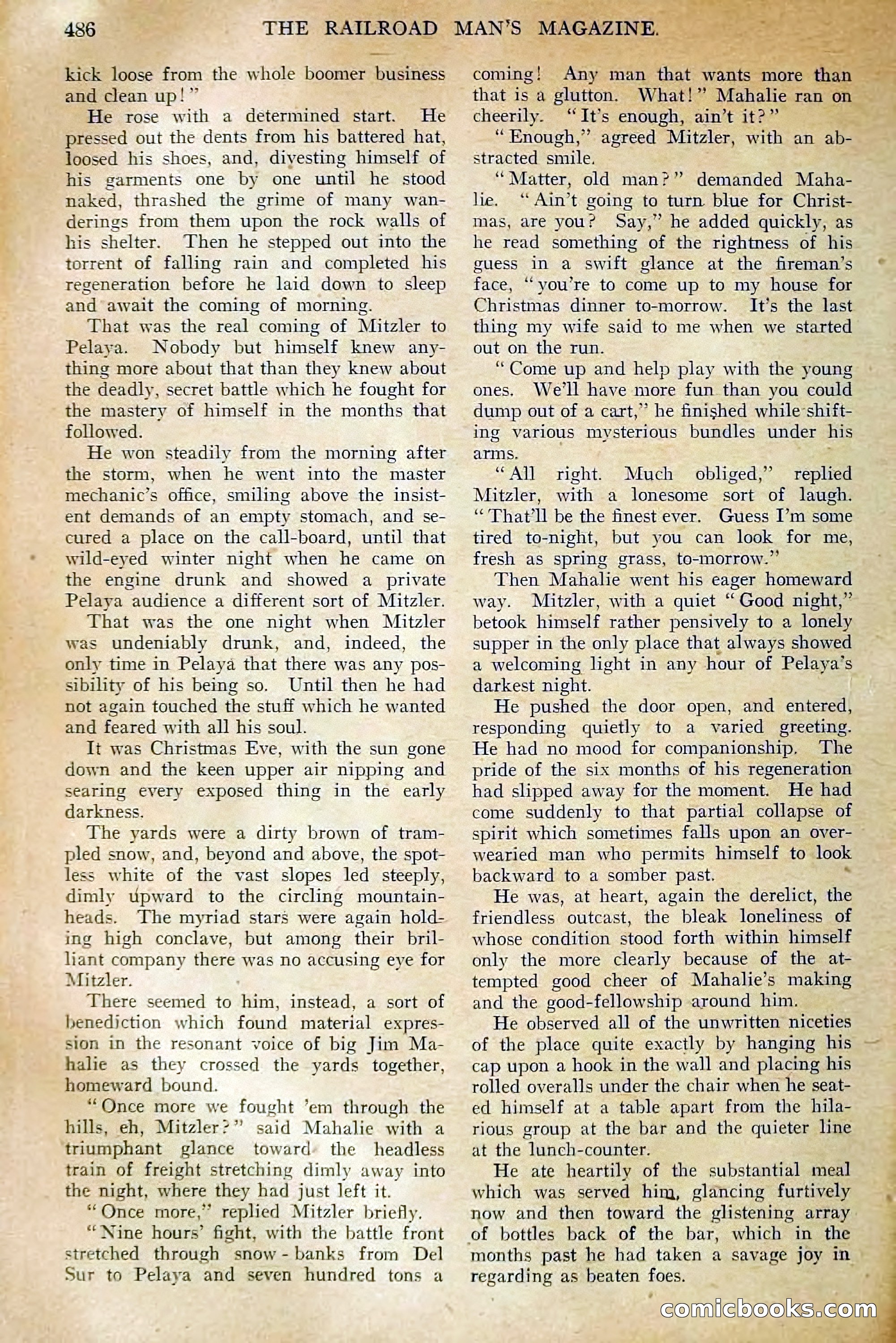 The Railroad Man's Magazine, December 1910 — page 112 of 224